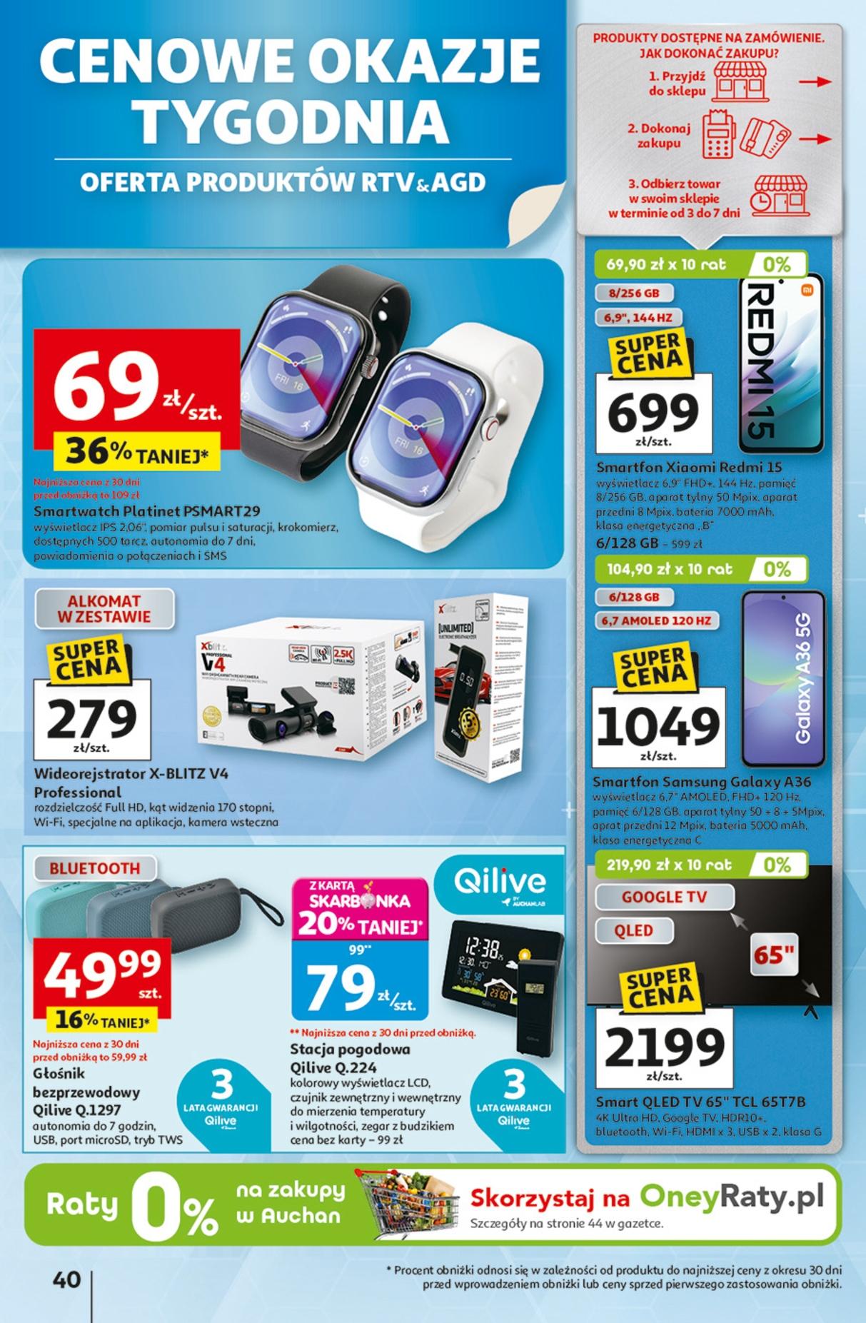 Gazetka promocyjna Auchan do 01/10/2025 str.40