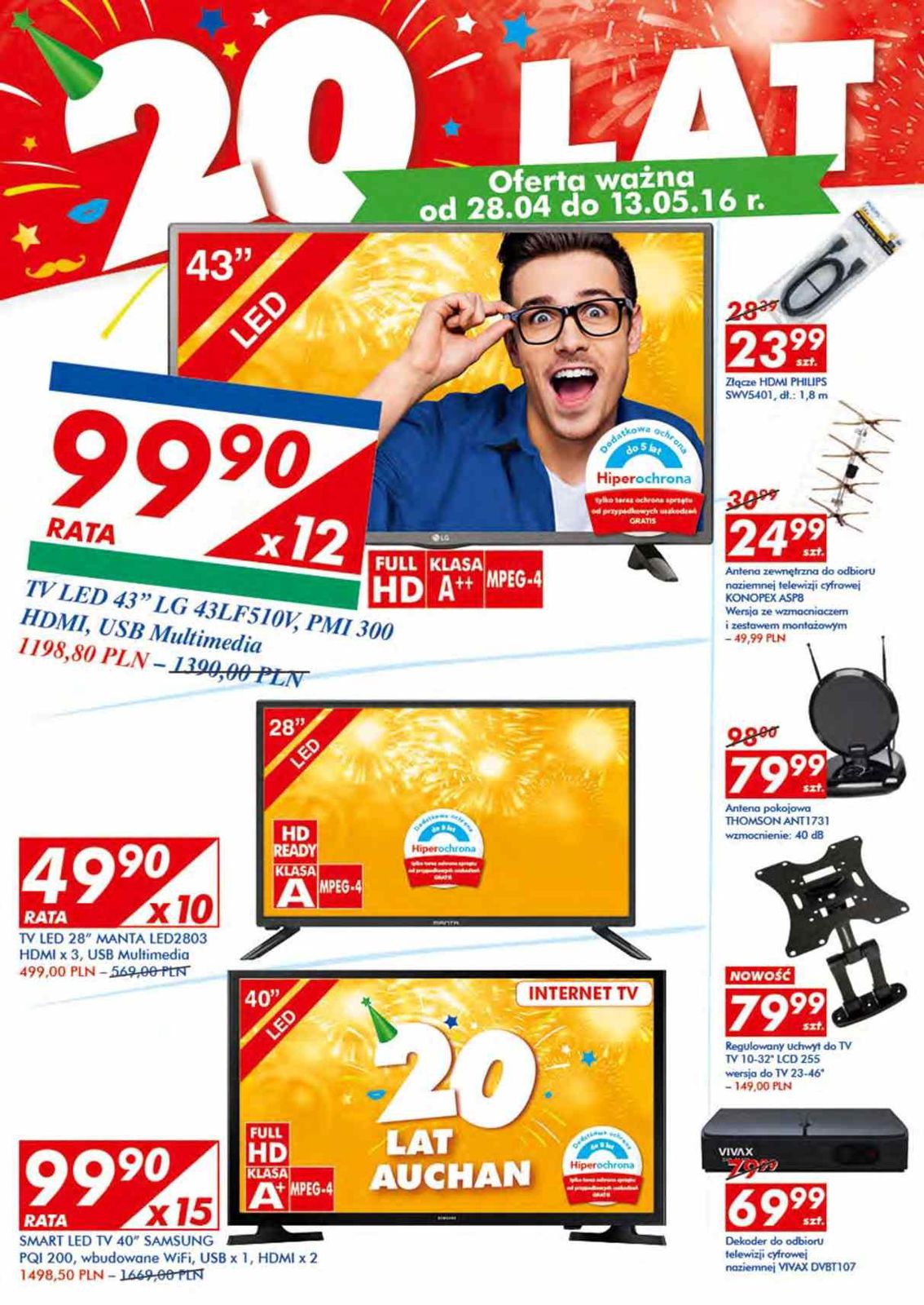 Gazetka promocyjna Auchan do 13/05/2016 str.50