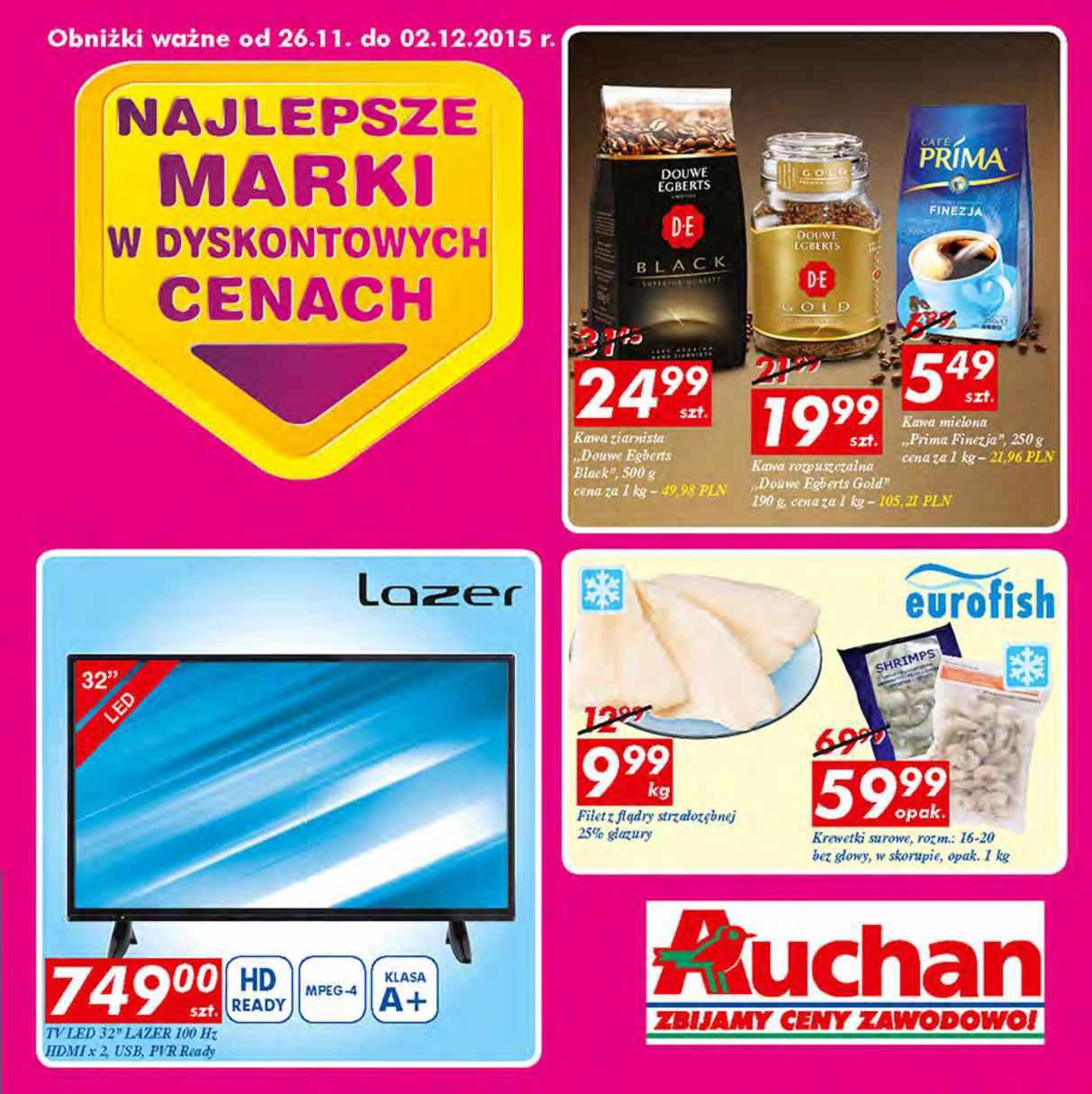 Gazetka promocyjna Auchan do 02/12/2015 str.0
