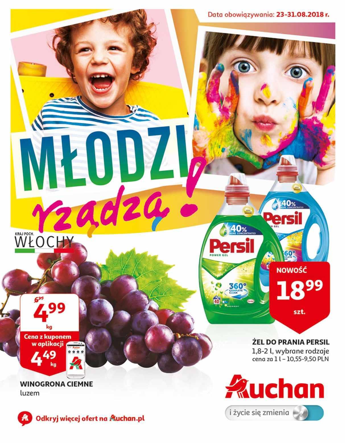 Gazetka promocyjna Auchan do 31/08/2018 str.1
