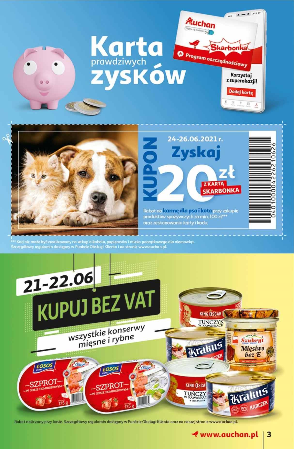 Gazetka promocyjna Auchan do 23/06/2021 str.2