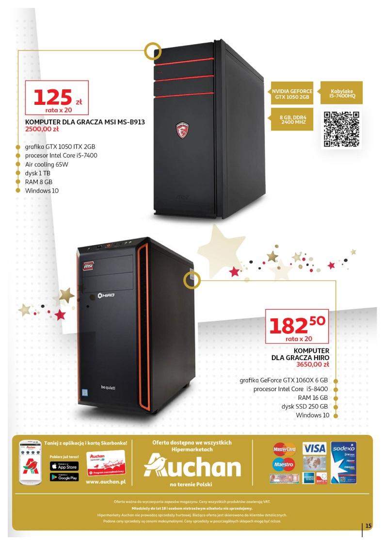 Gazetka promocyjna Auchan do 31/12/2019 str.15