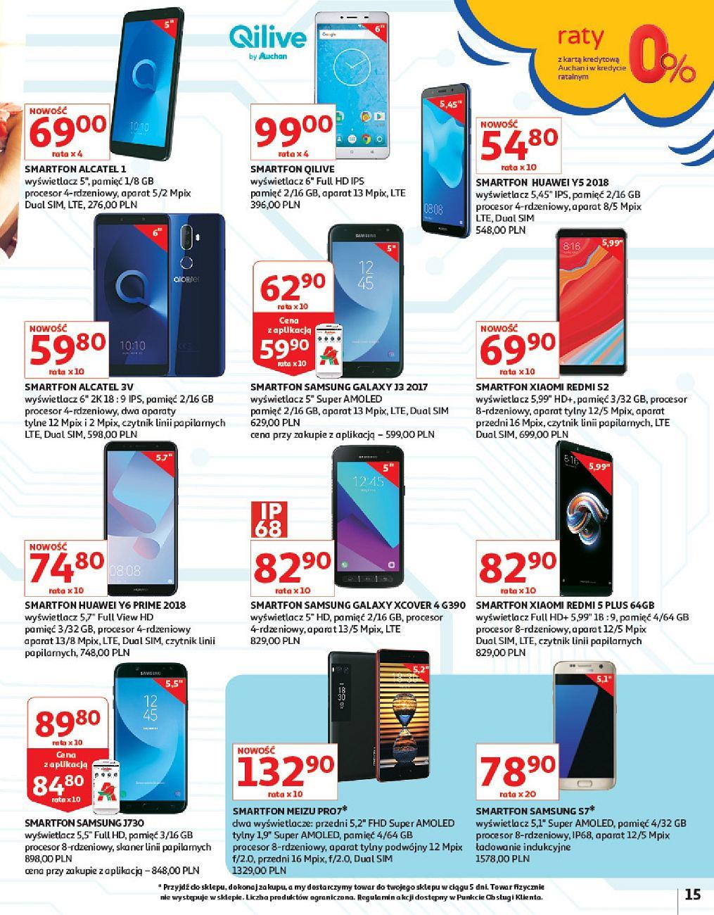 Gazetka promocyjna Auchan do 04/09/2018 str.15