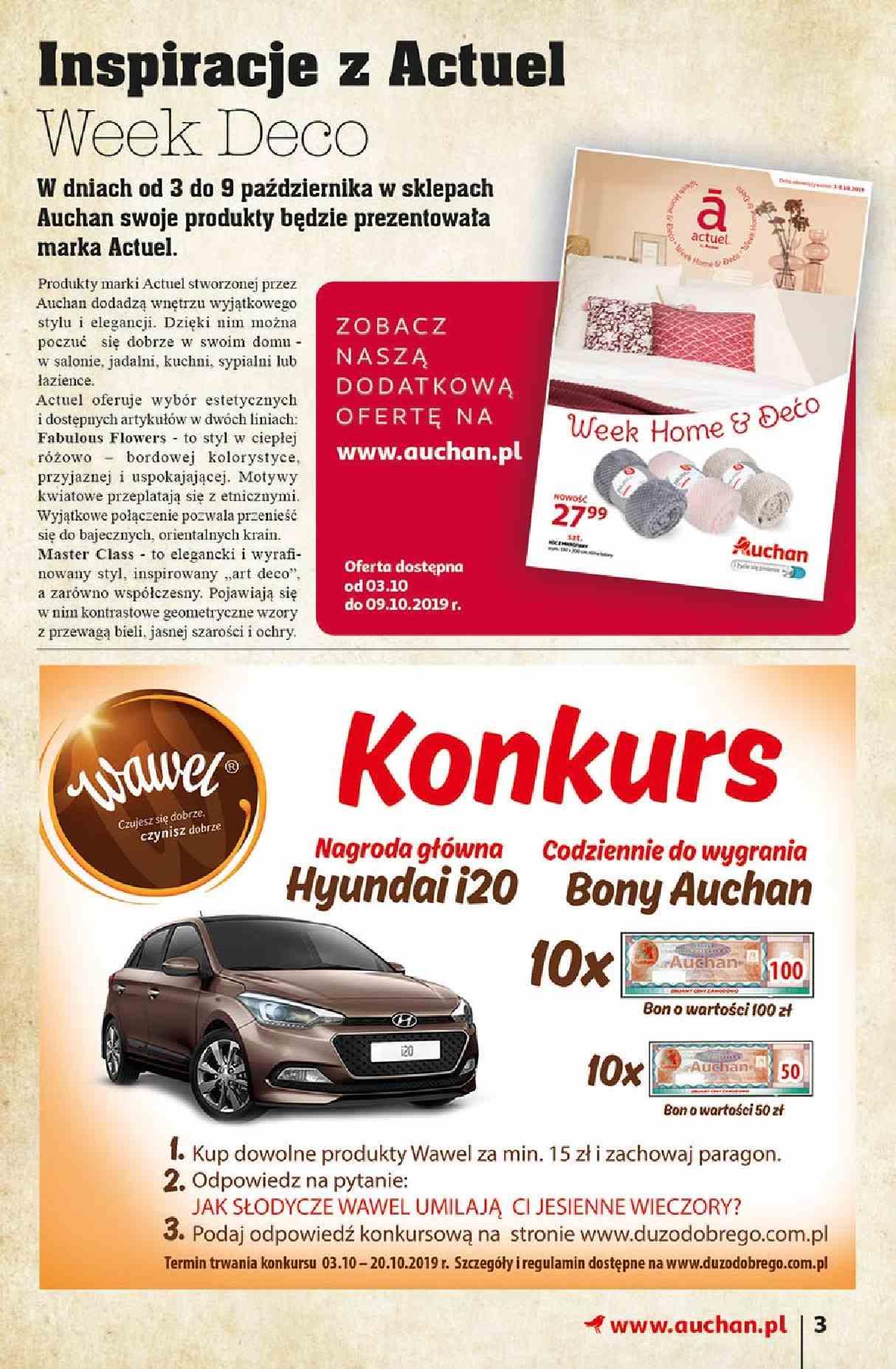 Gazetka promocyjna Auchan do 09/10/2019 str.3