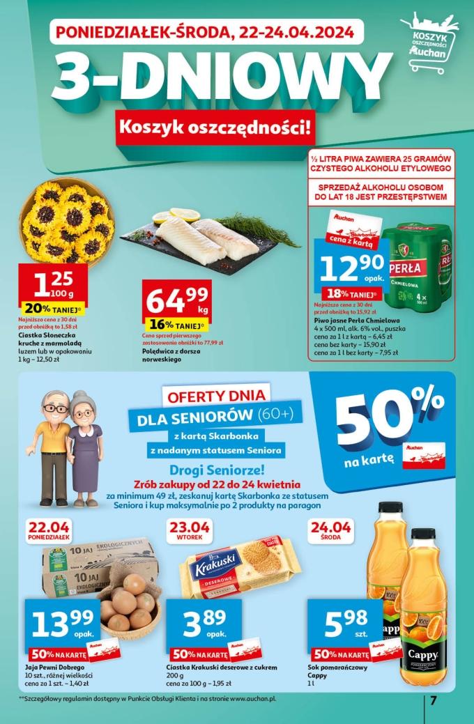 Gazetka promocyjna Auchan do 24/04/2024 str.7