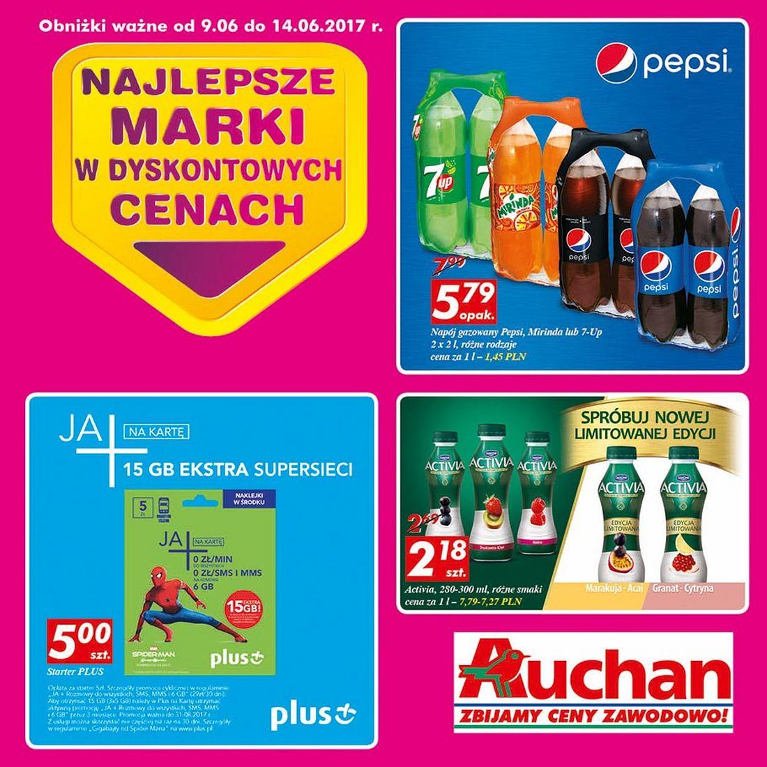 Gazetka promocyjna Auchan do 14/06/2017 str.0