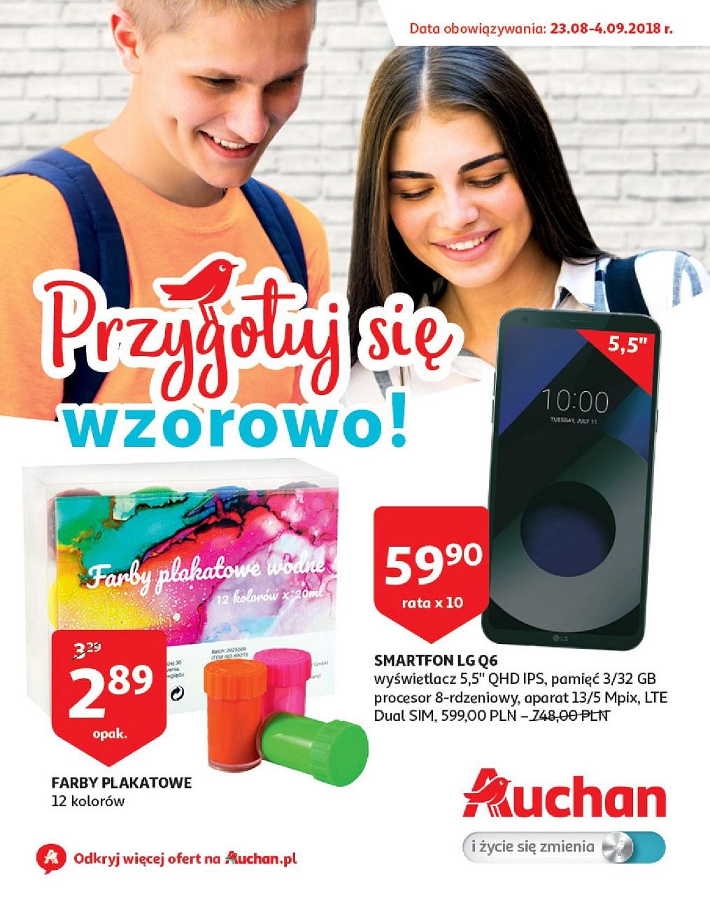 Gazetka promocyjna Auchan do 04/09/2018 str.1