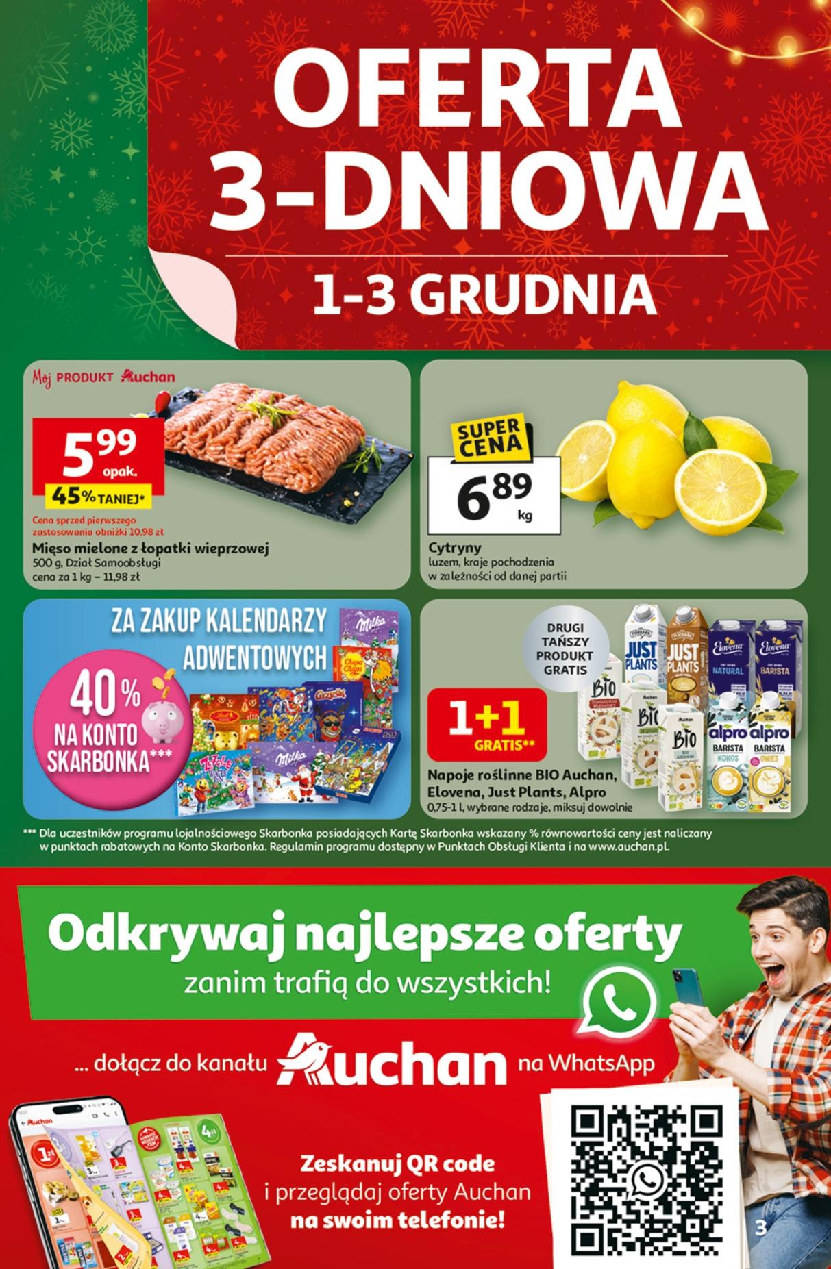 Gazetka promocyjna Auchan do 03/12/2025 str.3