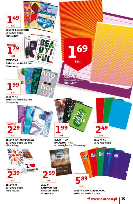 Gazetka promocyjna Auchan do 14/08/2019 str.15