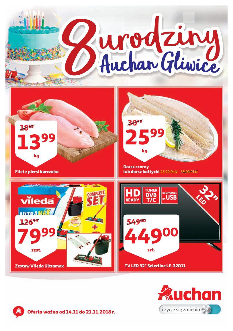 Gazetka promocyjna Auchan do 21/11/2018 str.1