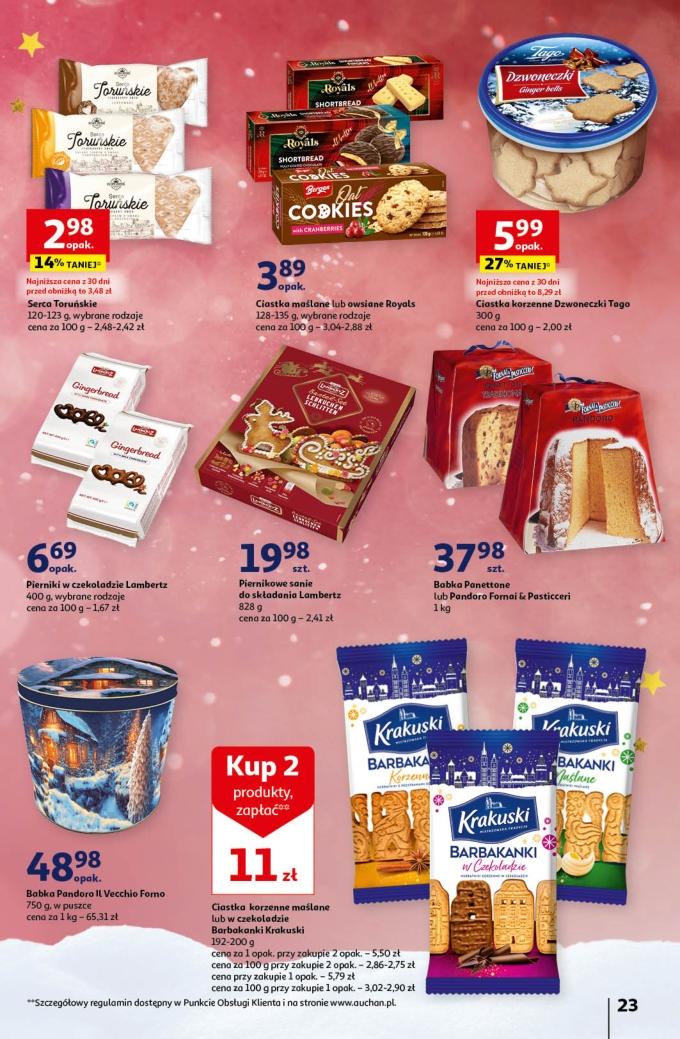 Gazetka promocyjna Auchan do 23/12/2023 str.23