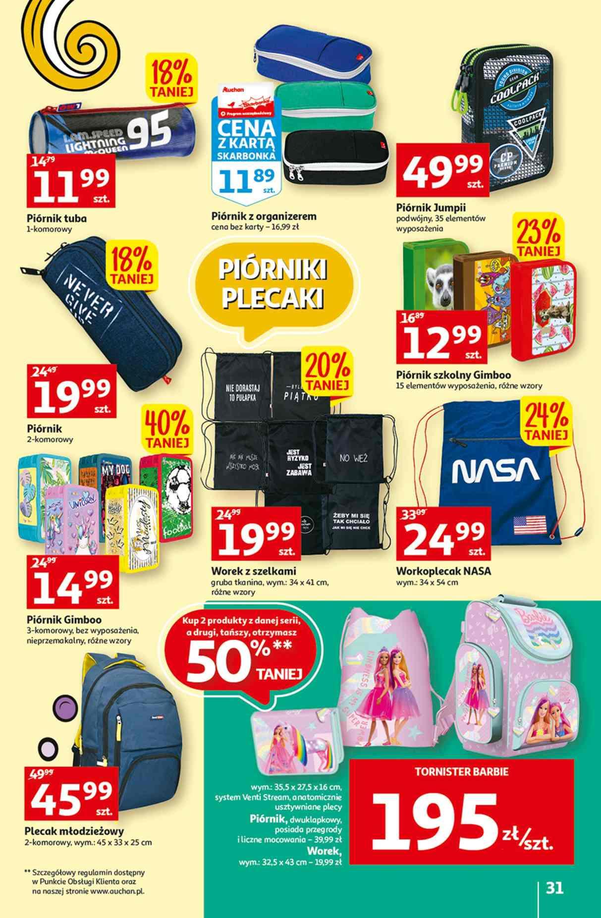 Gazetka promocyjna Auchan do 24/08/2022 str.31