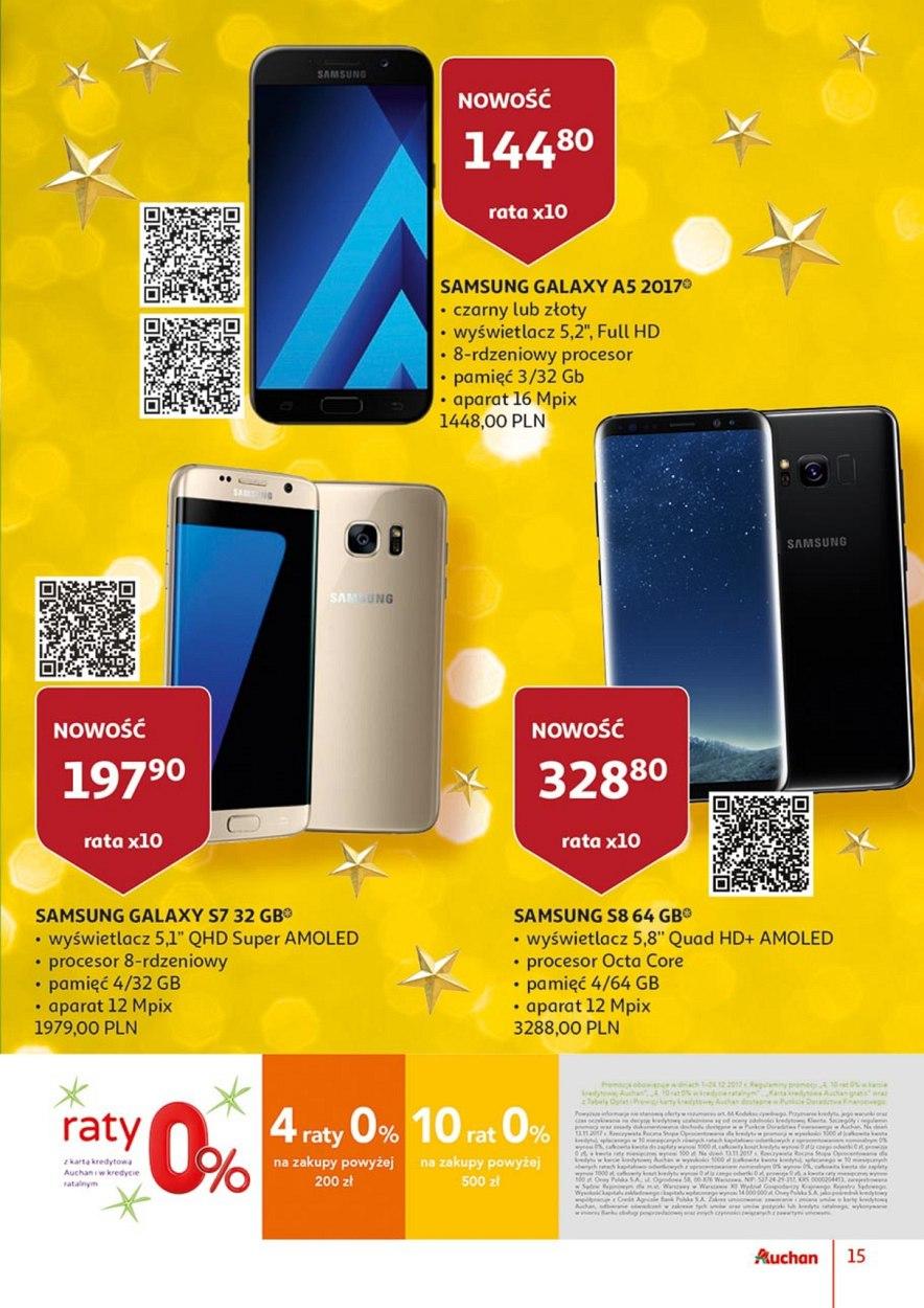 Gazetka promocyjna Auchan do 24/12/2017 str.15