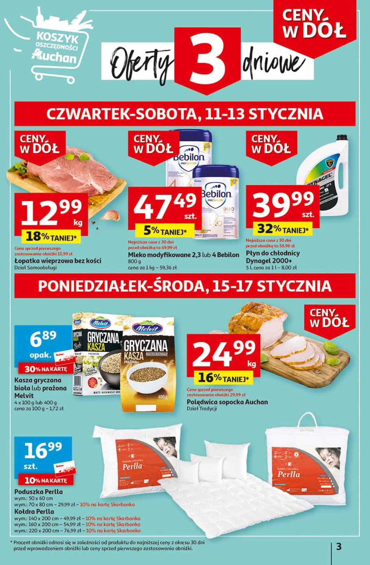 Gazetka promocyjna Auchan do 17/01/2024 str.3