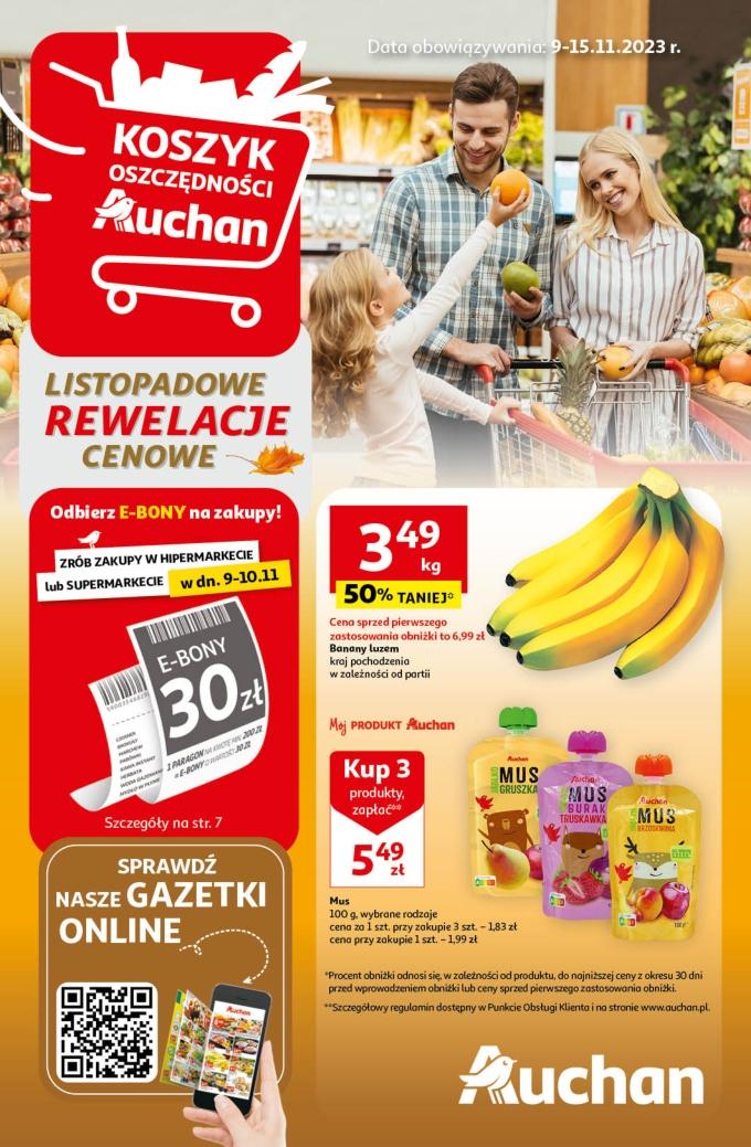 Gazetka promocyjna Auchan do 15/11/2023 str.0