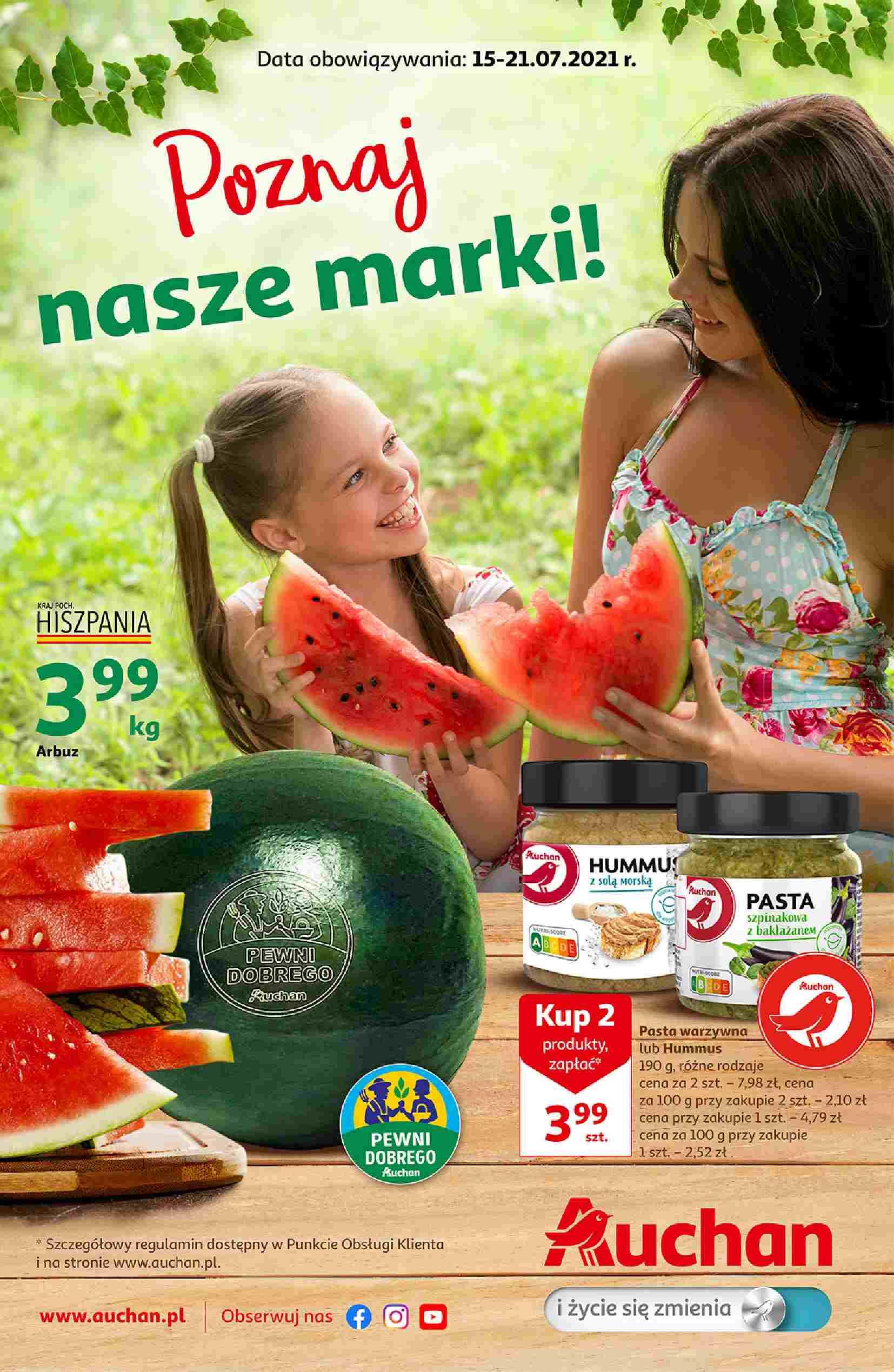 Gazetka promocyjna Auchan do 21/07/2021 str.0