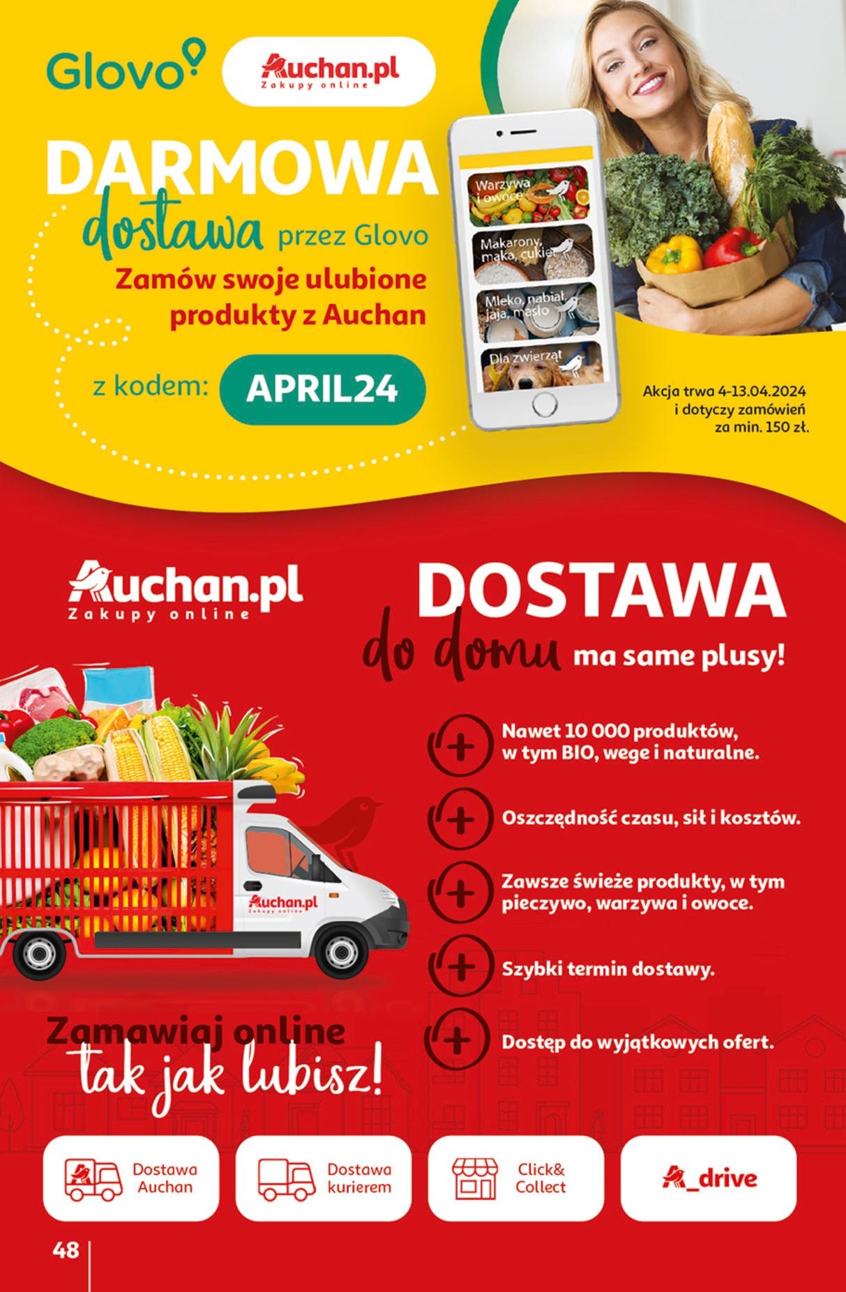 Gazetka promocyjna i reklamowa Auchan, "Gazetka Auchan", od 11/04/2024