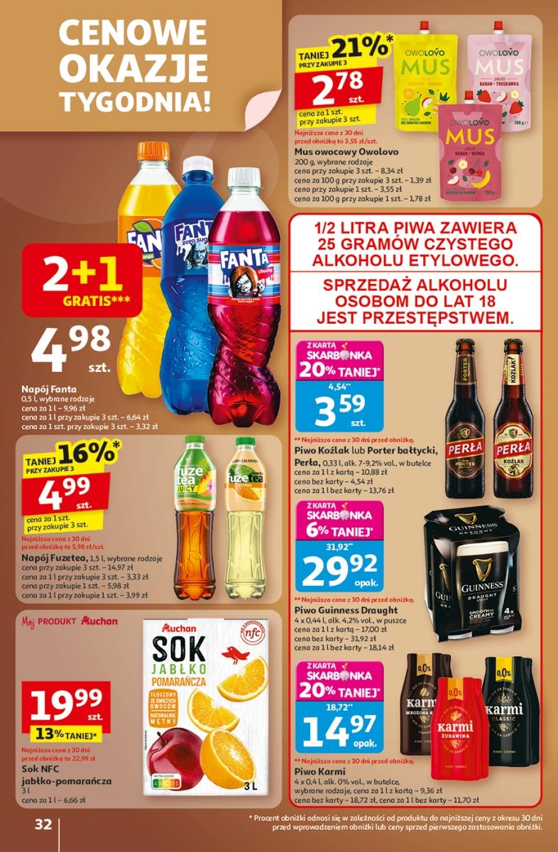 Gazetka promocyjna Auchan do 29/10/2025 str.32