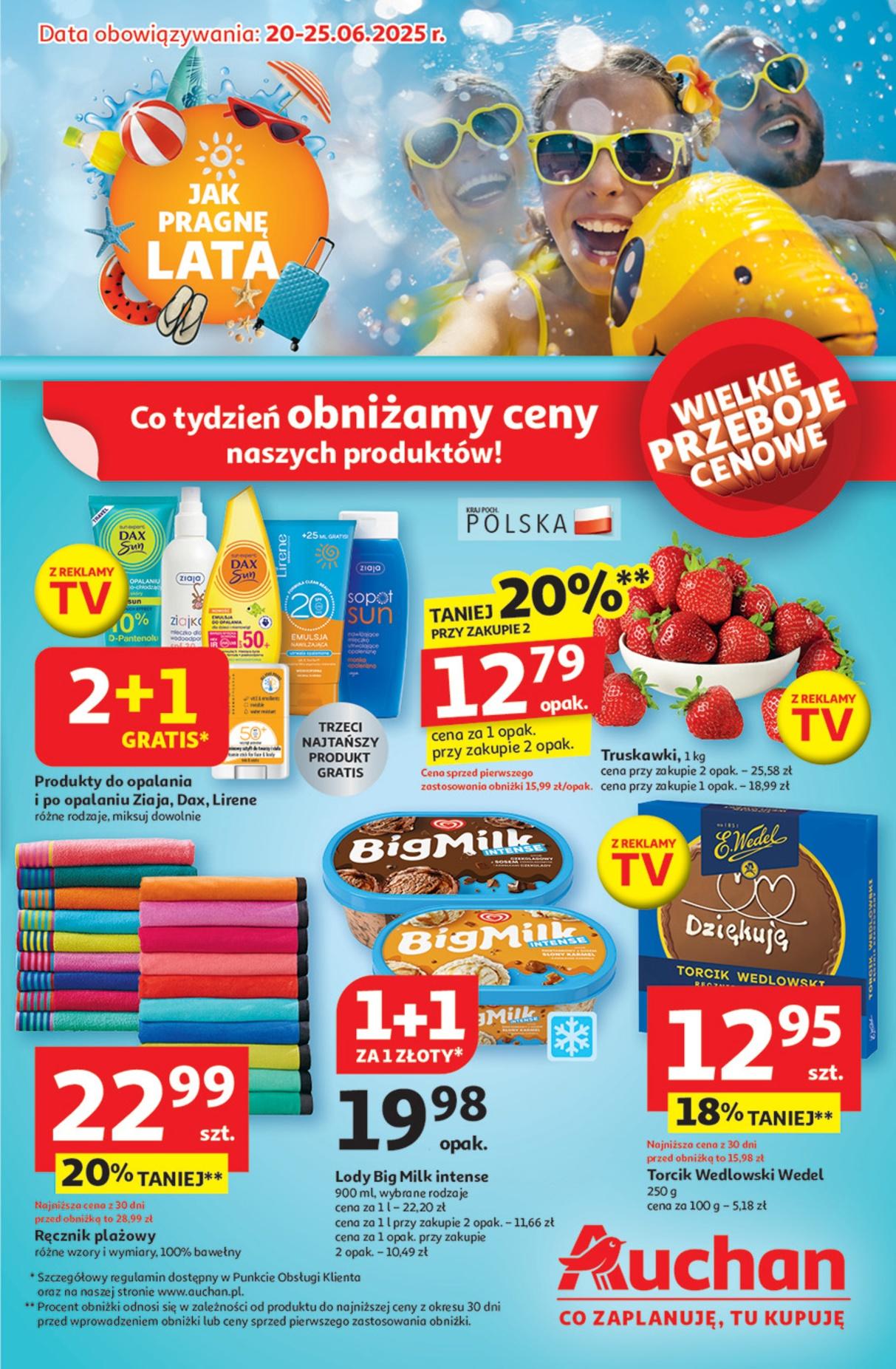 Gazetka promocyjna Auchan do 25/06/2025 str.1