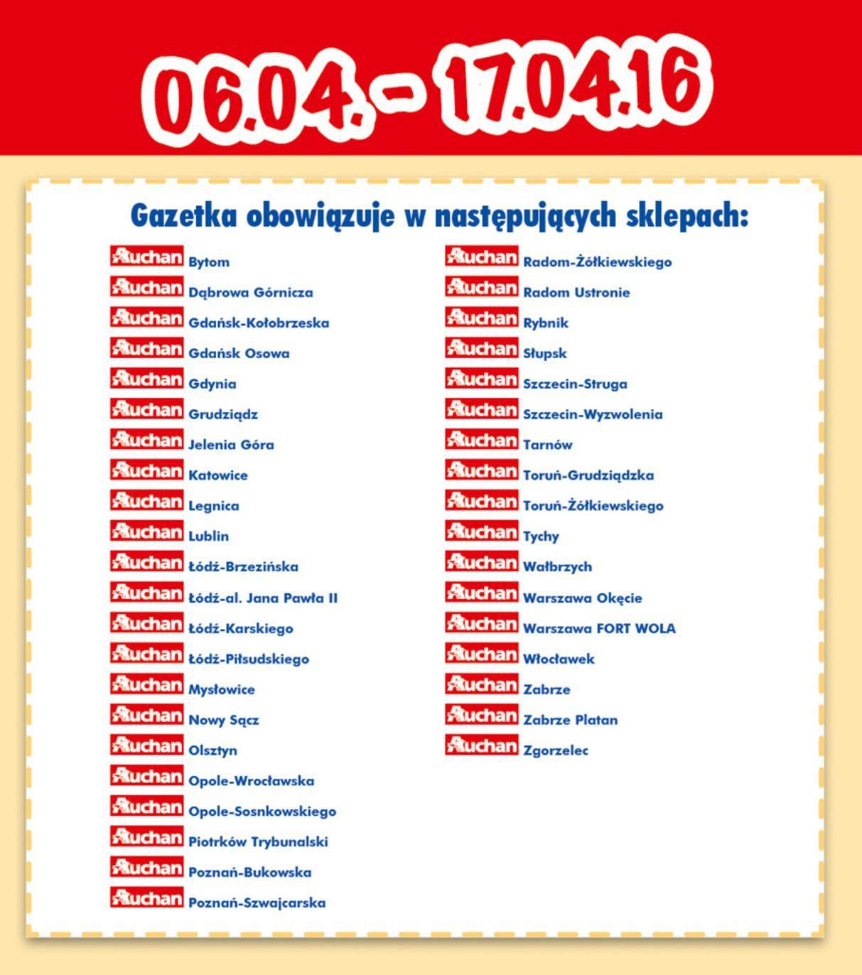 Gazetka promocyjna Auchan do 17/04/2016 str.13