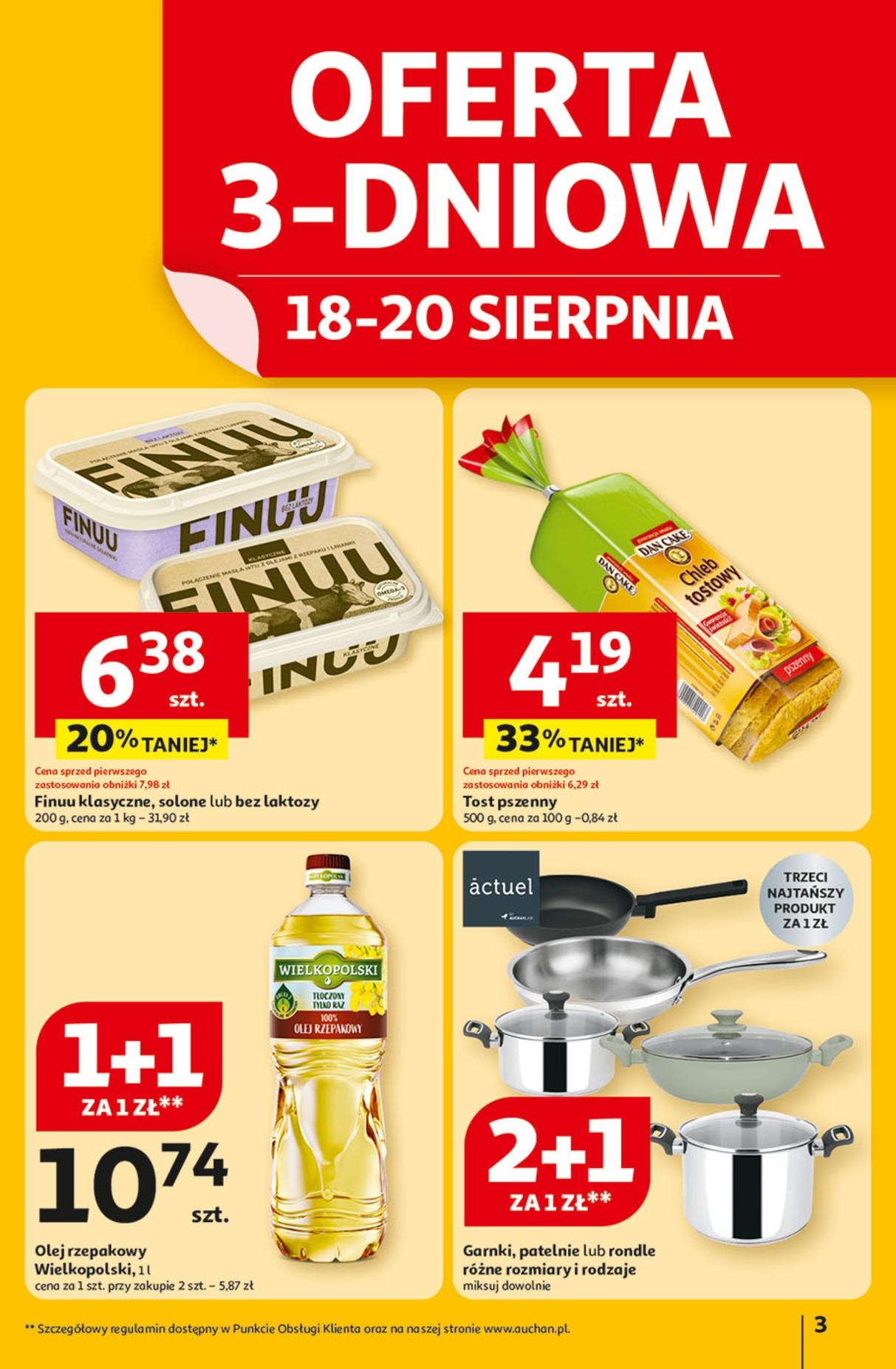Gazetka promocyjna Auchan do 20/08/2025 str.3