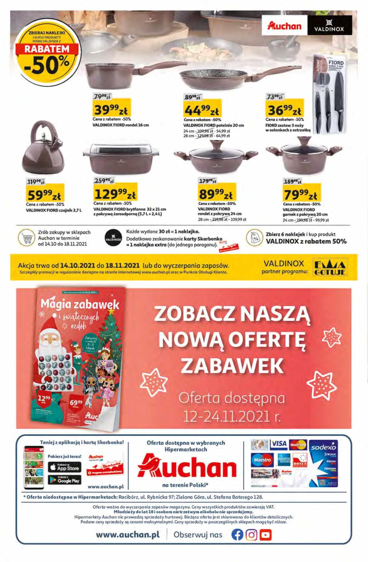 Gazetka promocyjna Auchan do 17/11/2021 str.31