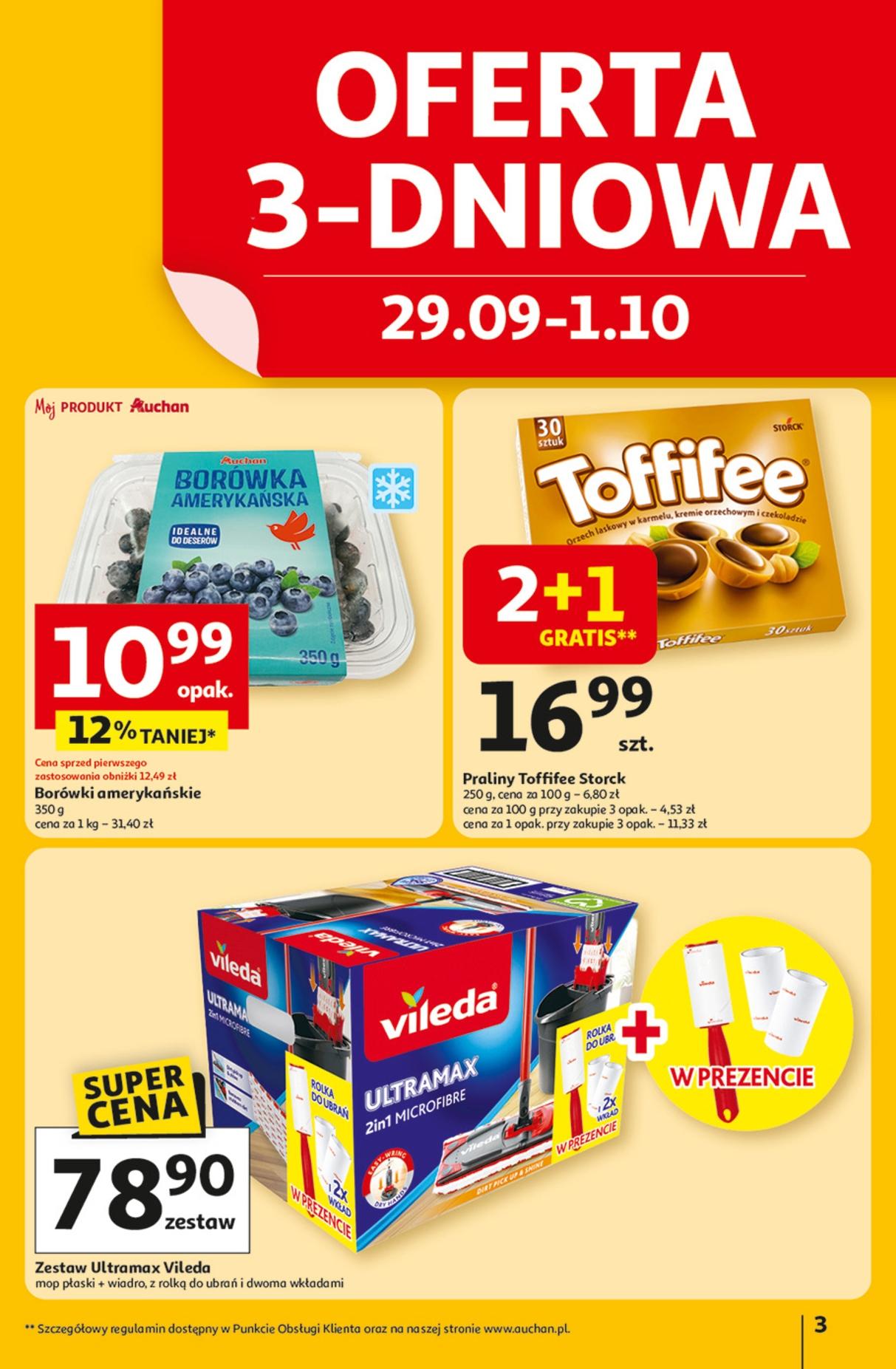 Gazetka promocyjna Auchan do 01/10/2025 str.3