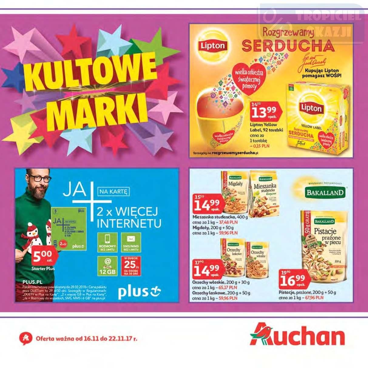 Gazetka promocyjna Auchan do 22/11/2017 str.1