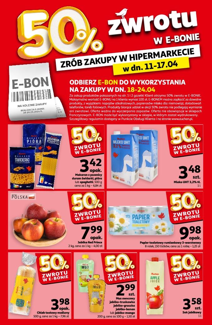 Gazetka promocyjna Auchan do 24/04/2024 str.1