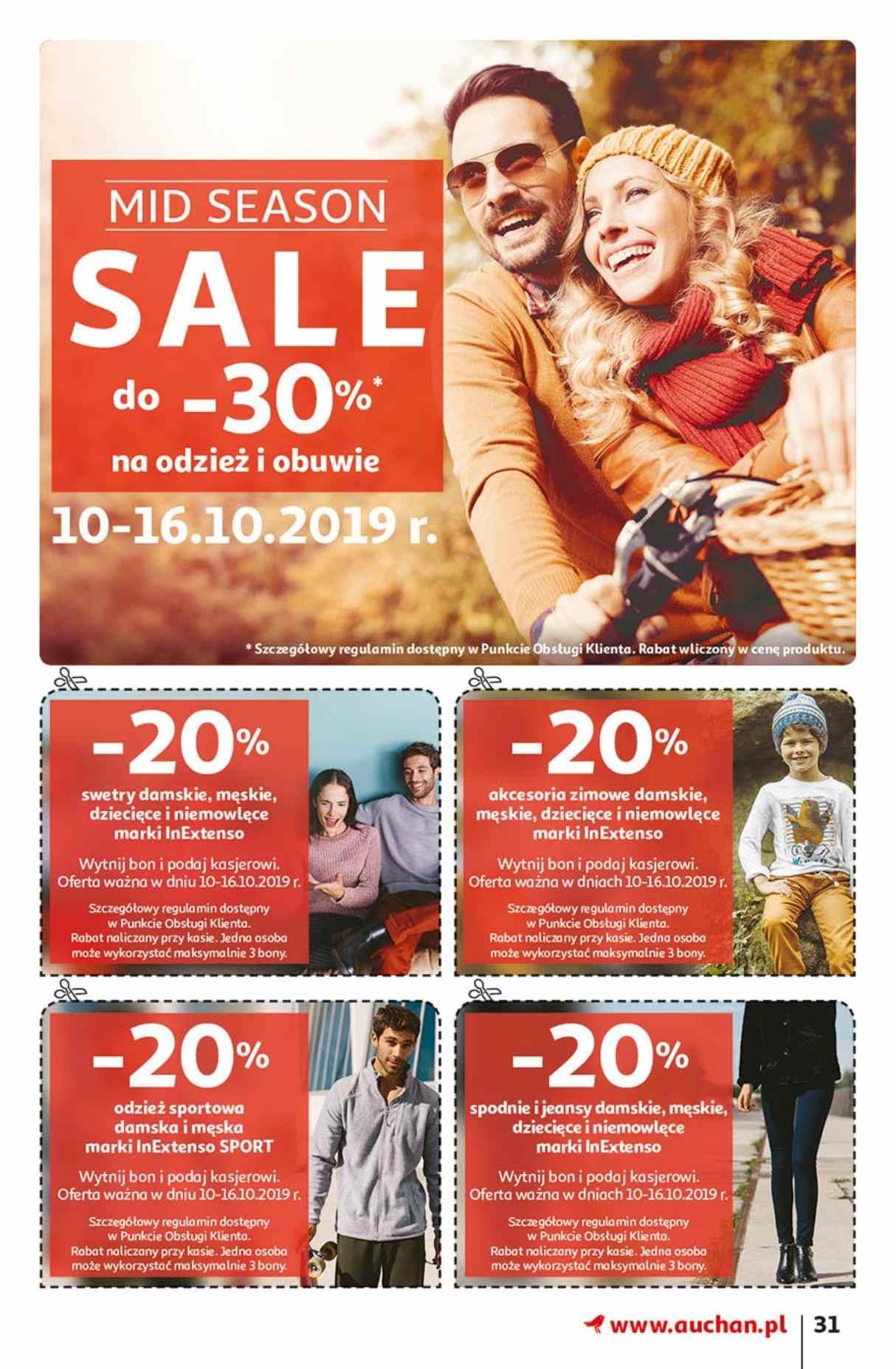 Gazetka promocyjna Auchan do 23/10/2019 str.31