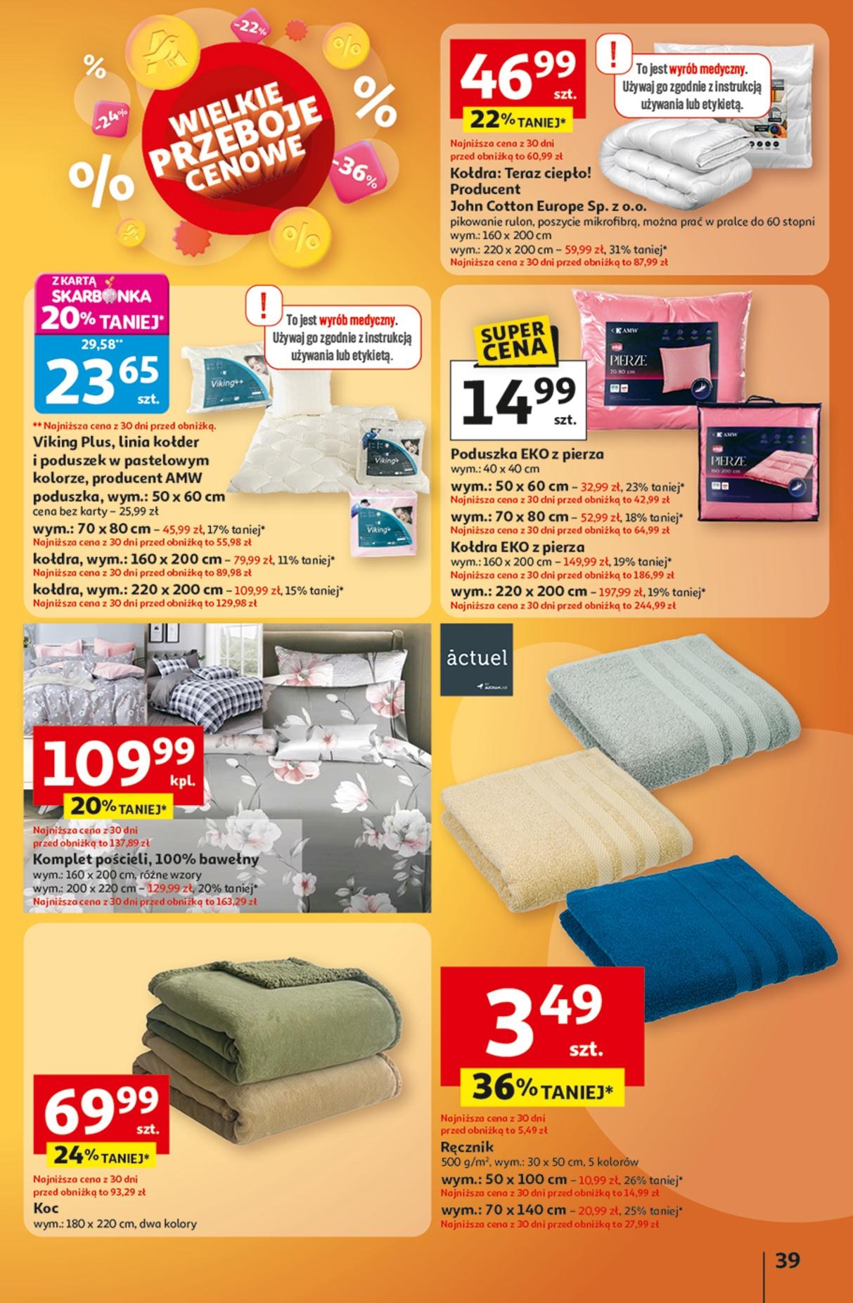 Gazetka promocyjna Auchan do 15/10/2025 str.39