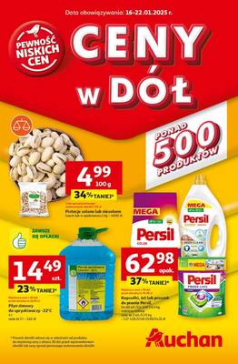 Auchan gazetka - od 16/01/2025 do 22/01/2025