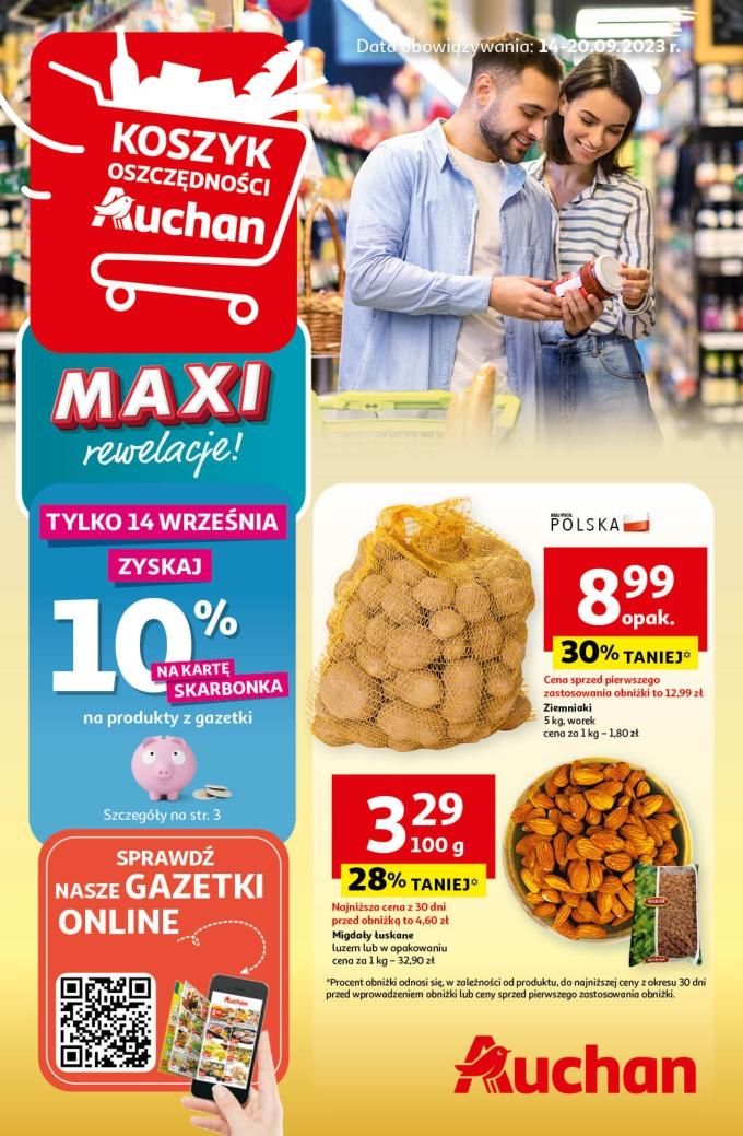 Gazetka promocyjna Auchan do 20/09/2023 str.1