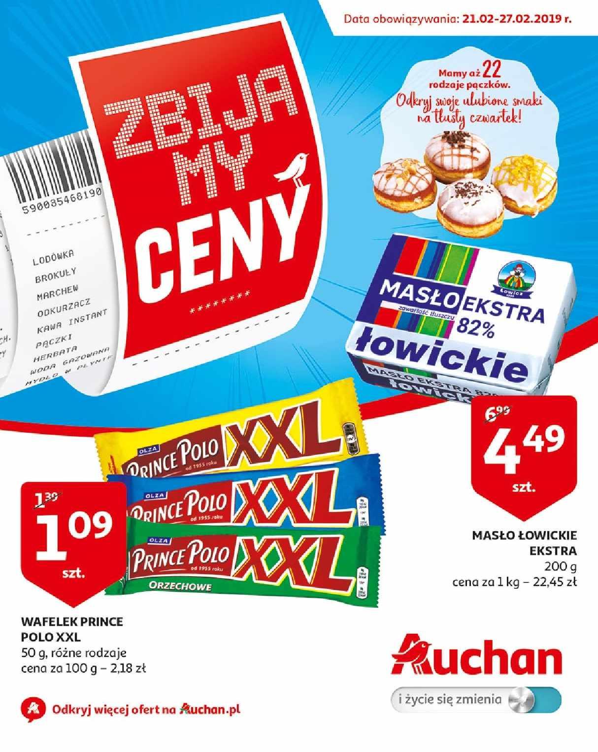 Gazetka promocyjna Auchan do 27/02/2019 str.0
