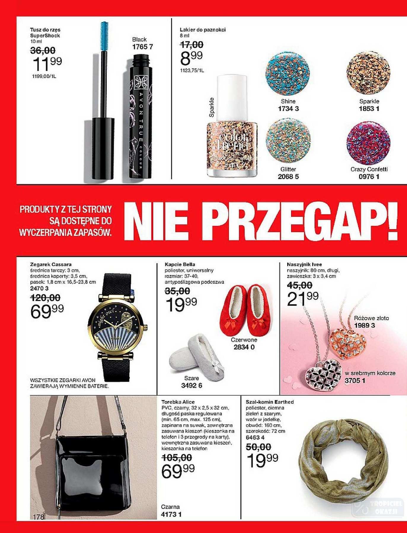 Gazetka promocyjna Avon do 17/10/2018 str.178