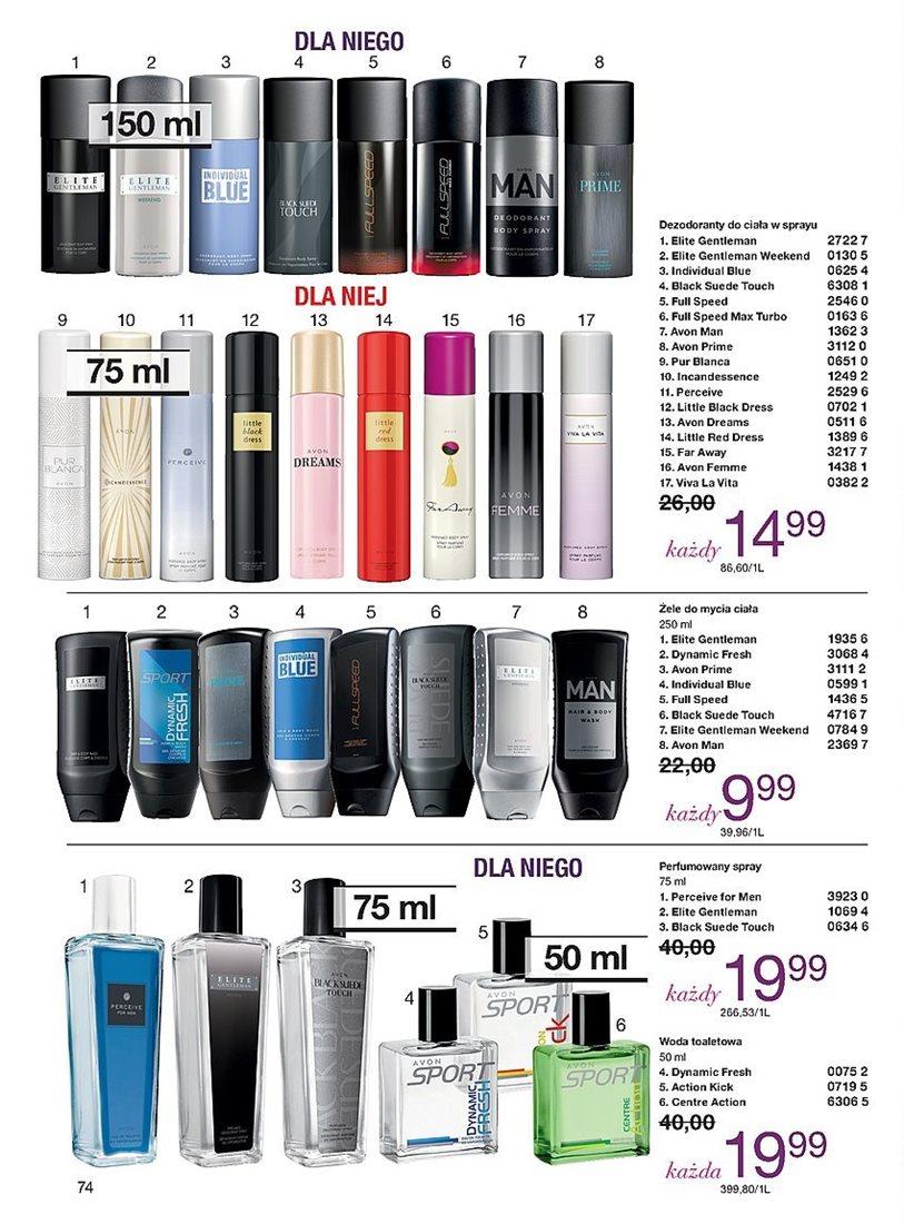 Gazetka promocyjna Avon do 06/11/2017 str.74