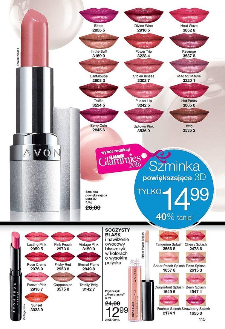 Gazetka promocyjna Avon do 09/11/2016 str.115