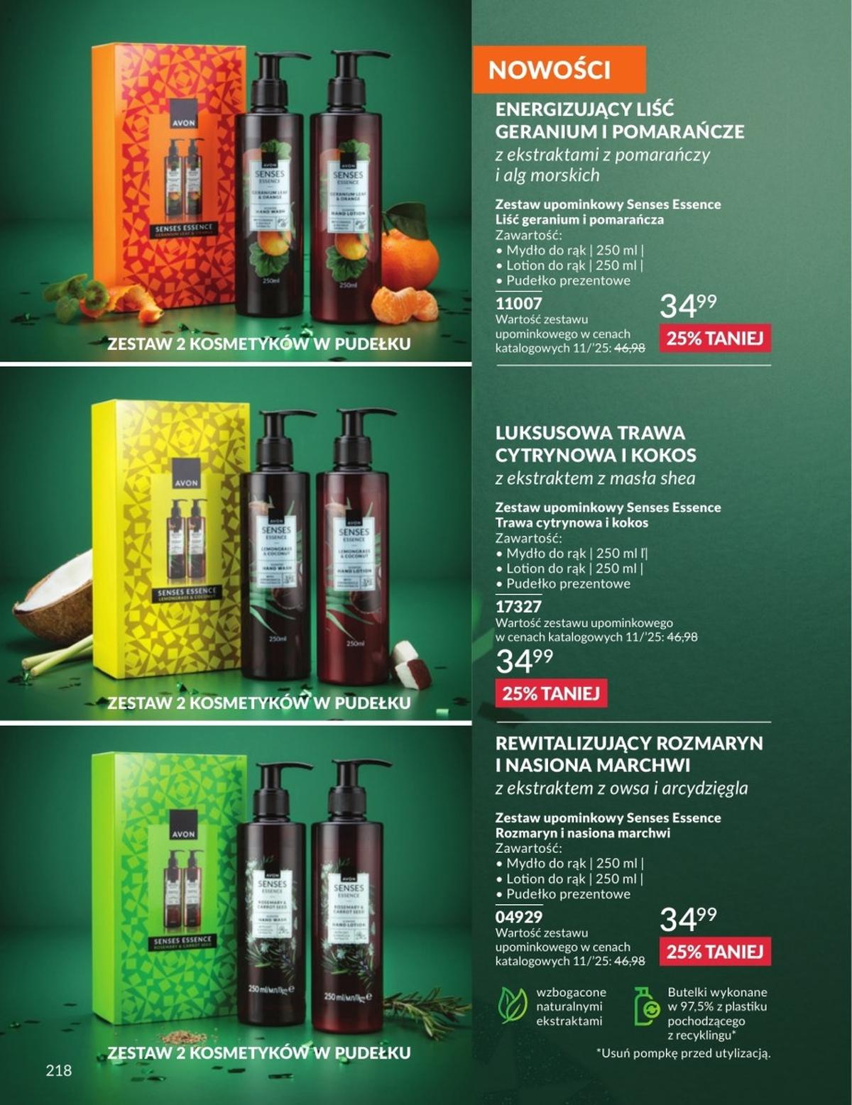 Gazetka promocyjna Avon do 30/11/2025 str.218