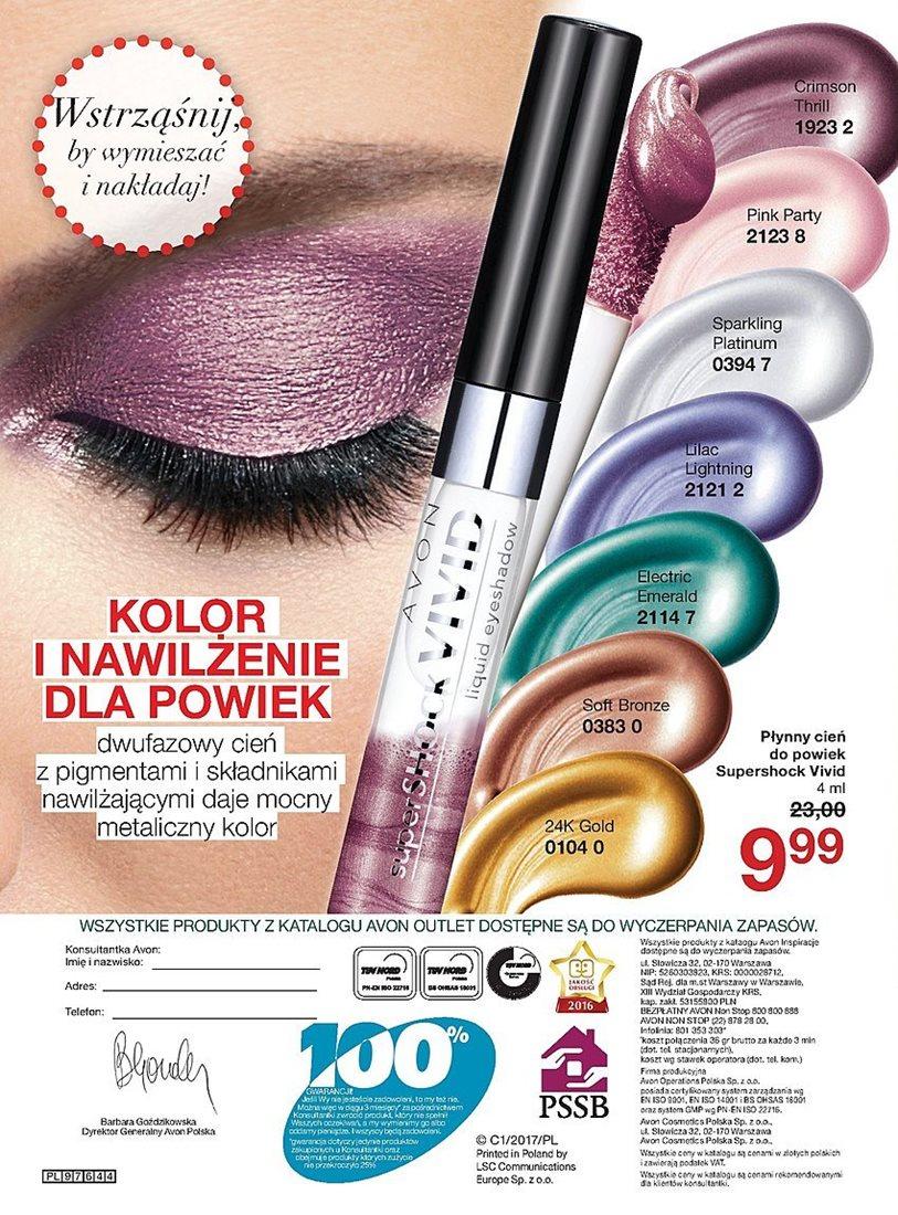 Gazetka promocyjna Avon do 18/01/2017 str.12