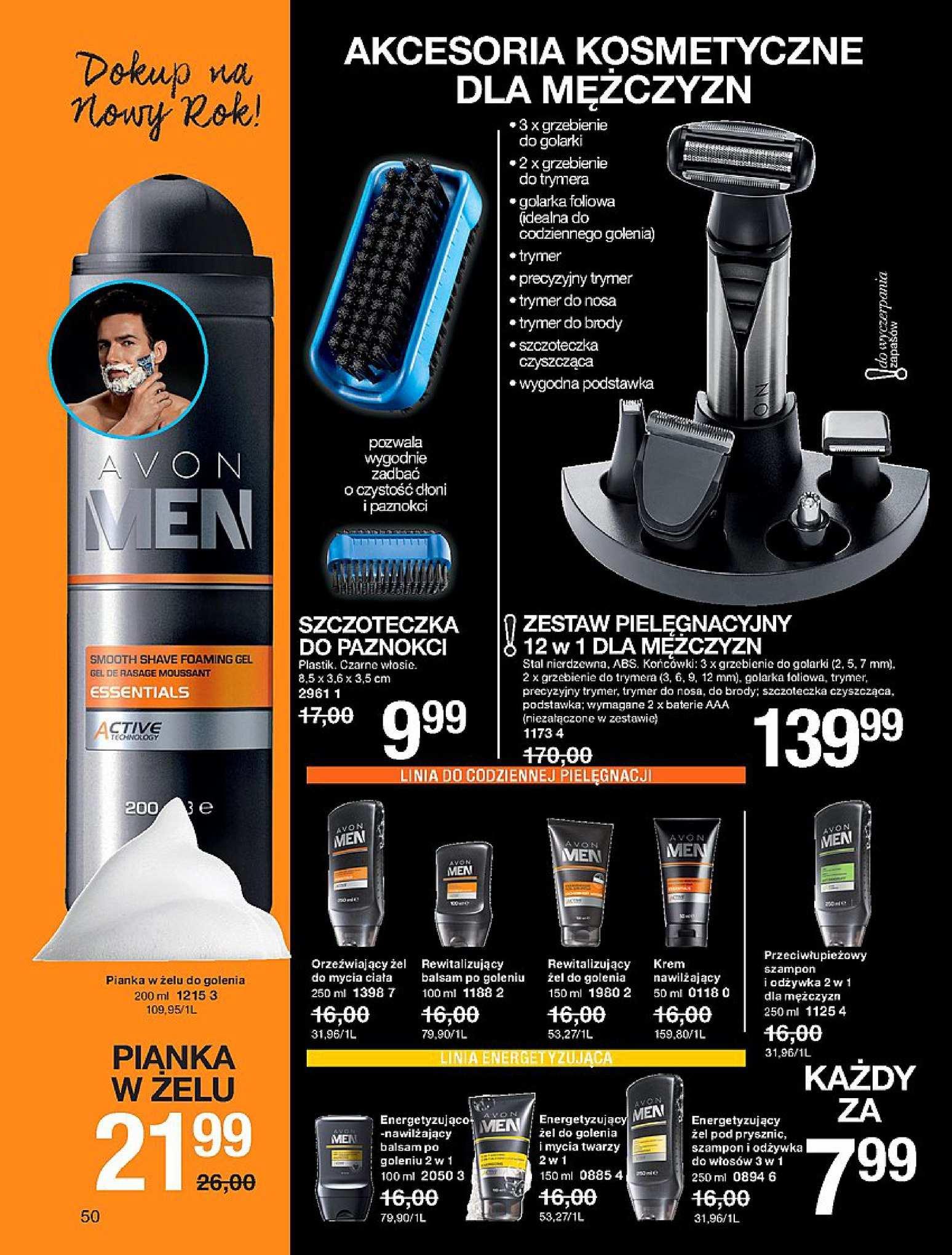 Gazetka promocyjna Avon do 17/01/2018 str.50