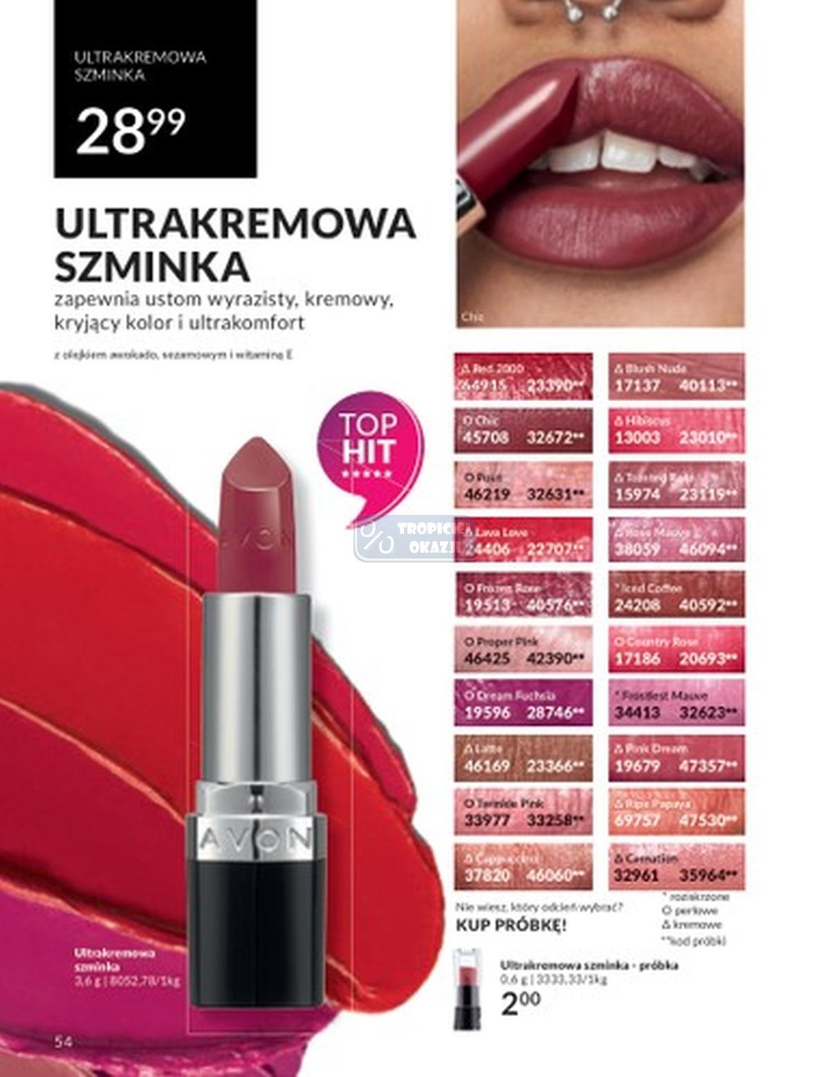 Gazetka promocyjna Avon do 31/10/2023 str.54