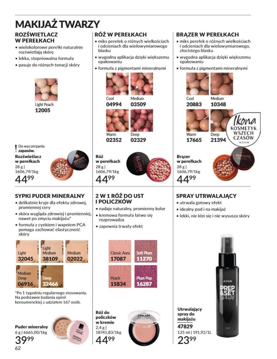 Gazetka promocyjna Avon do 31/07/2025 str.62