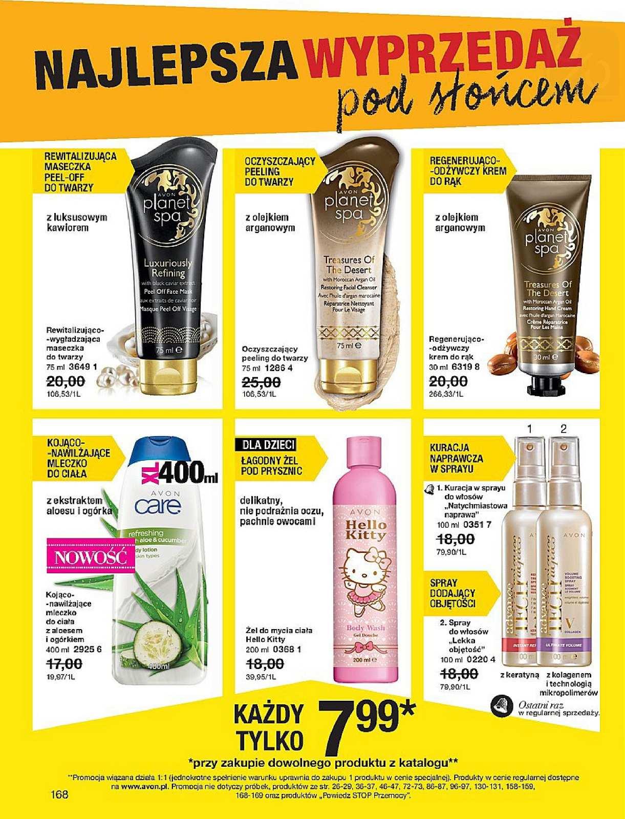 Gazetka promocyjna Avon do 15/08/2018 str.168