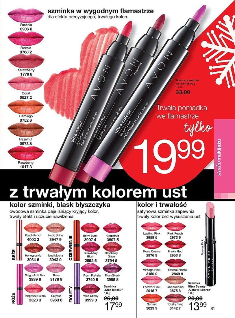 Gazetka promocyjna Avon do 16/01/2017 str.81