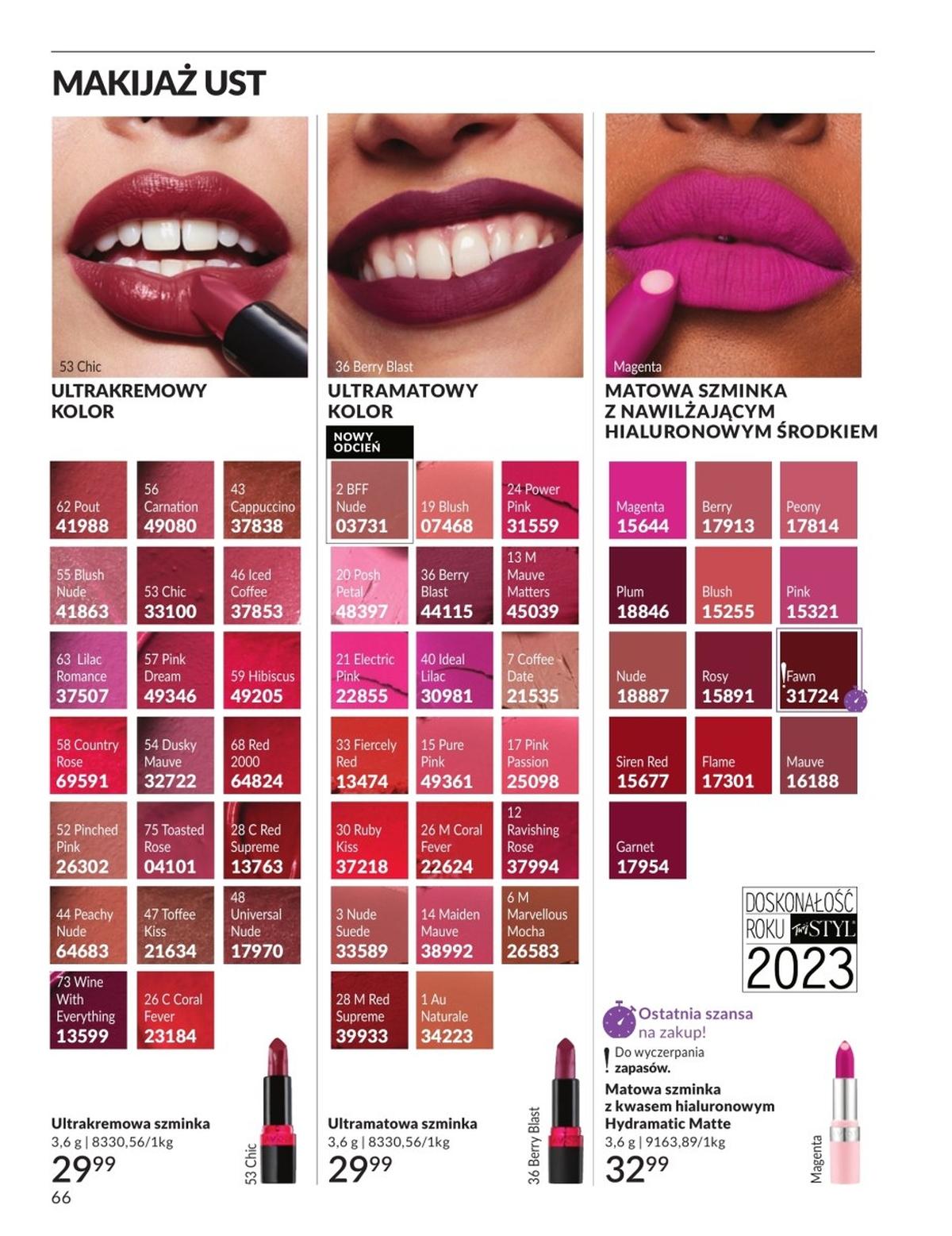 Gazetka promocyjna Avon do 30/11/2025 str.66