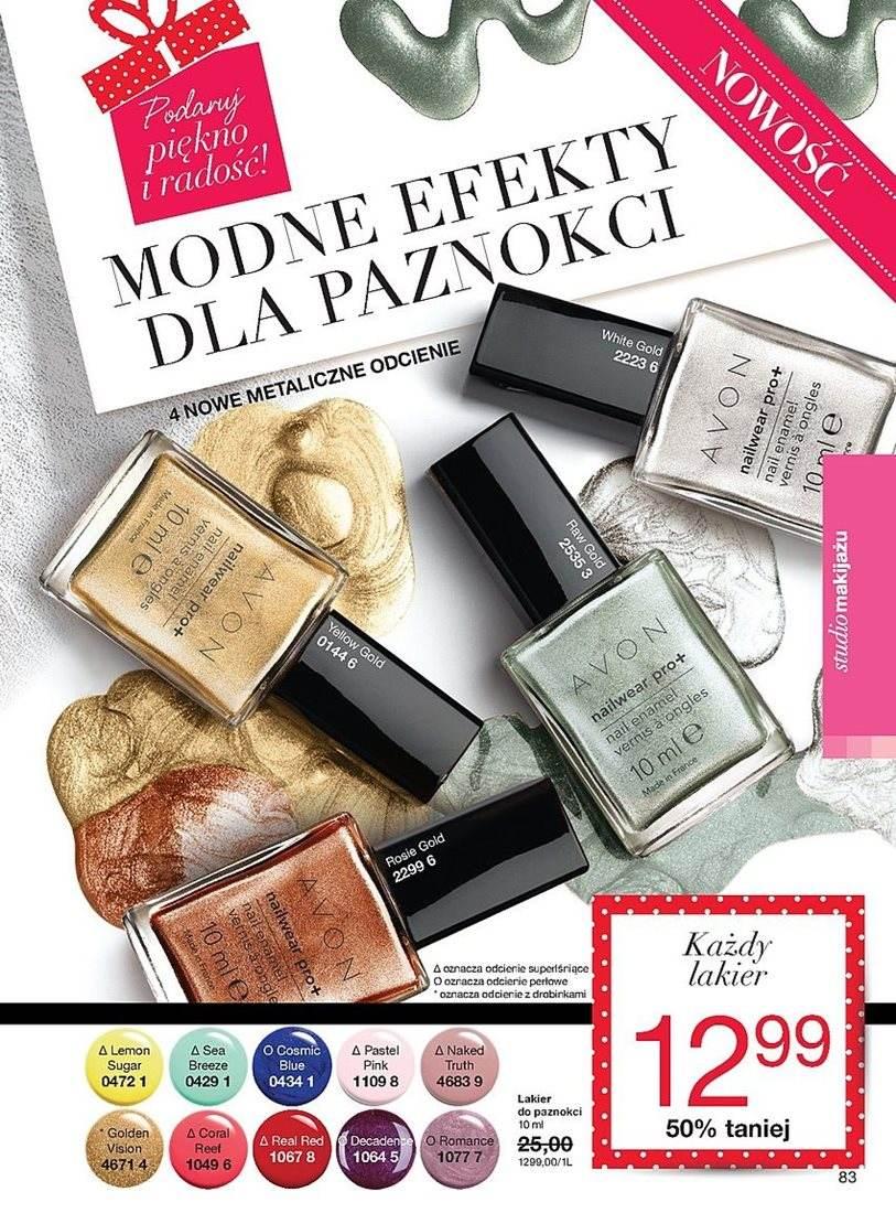 Gazetka promocyjna Avon do 28/11/2016 str.83