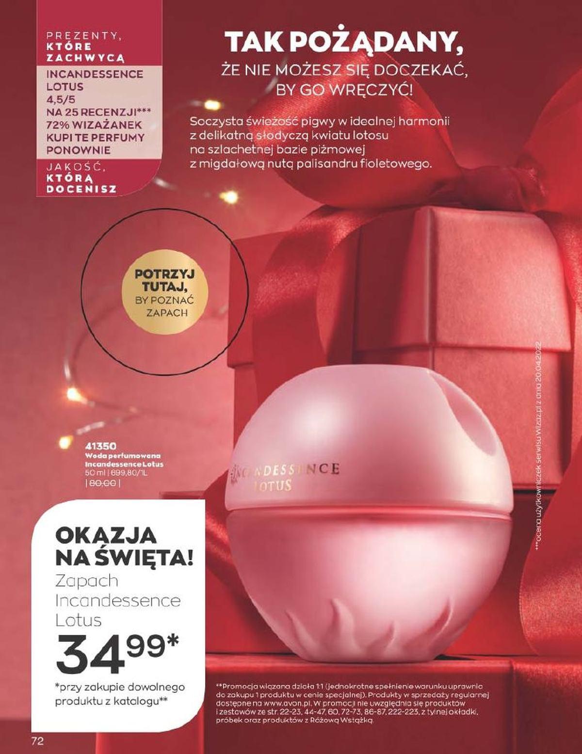 Gazetka promocyjna Avon do 31/12/2022 str.72