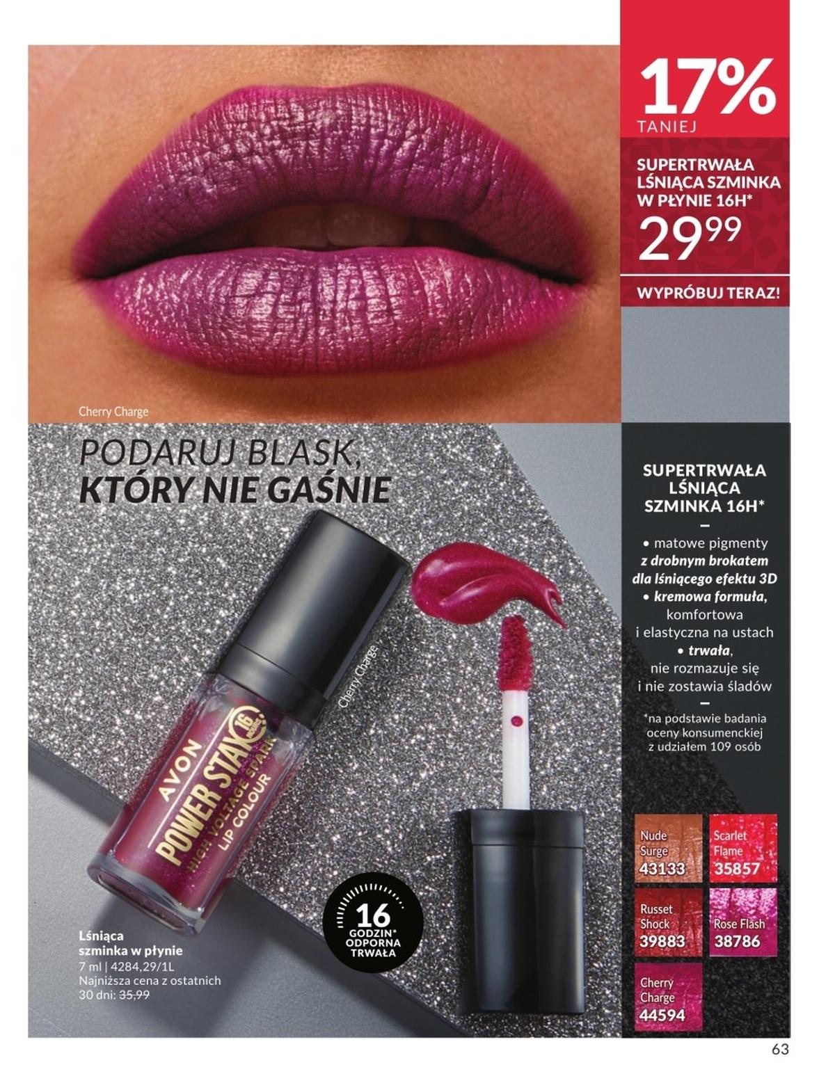 Gazetka promocyjna Avon do 30/11/2025 str.63