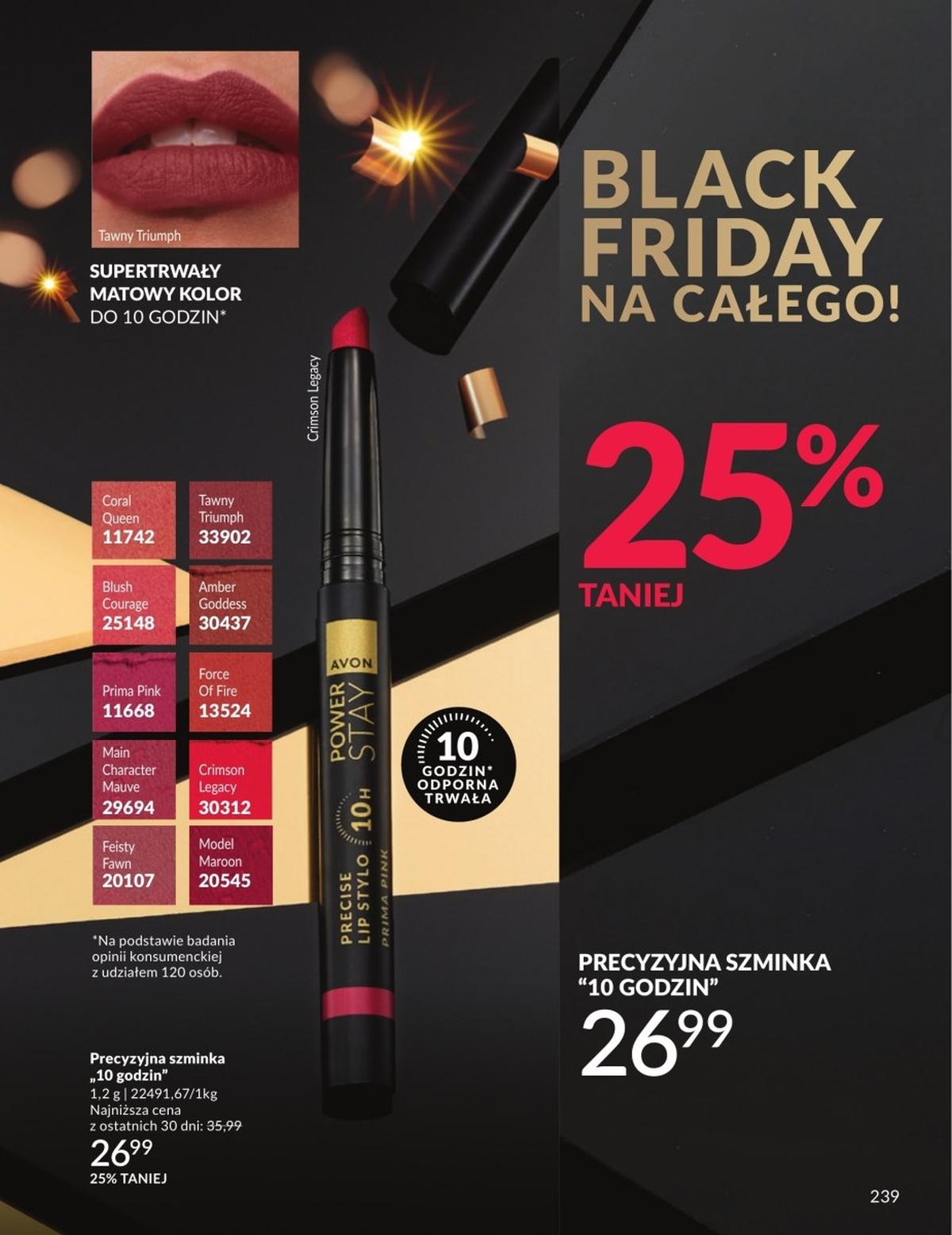Gazetka promocyjna Avon do 30/11/2025 str.239