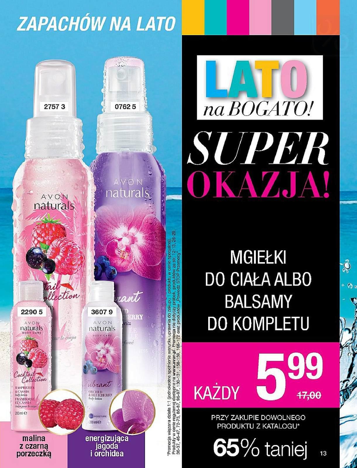 Gazetka promocyjna Avon do 15/08/2018 str.13